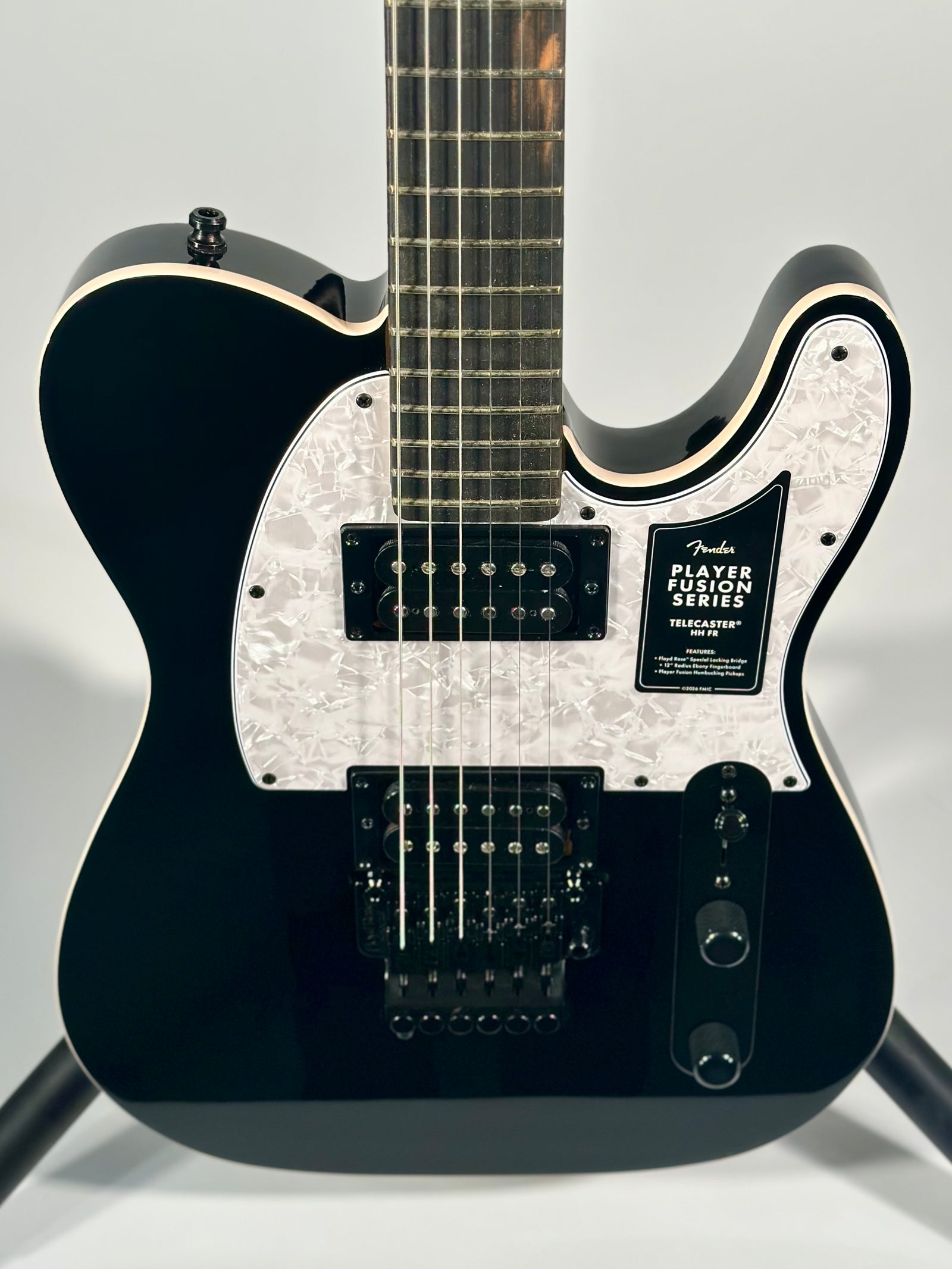 Fender Limited Edition Player Fusion Telecaster HH Floyd Rose, Black