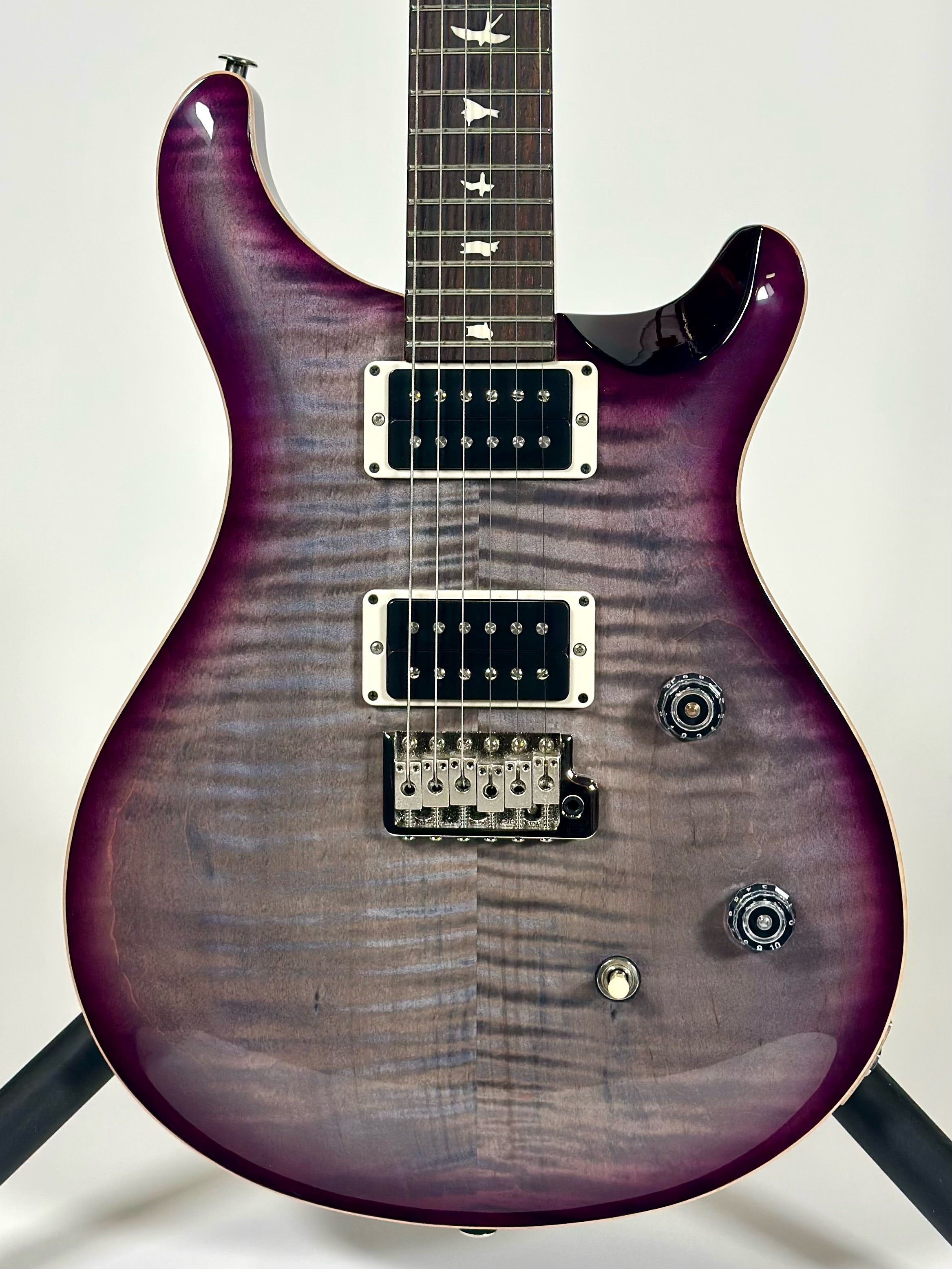 PRS CE 24, Faded Gray Black Purple Burst (Trade In)