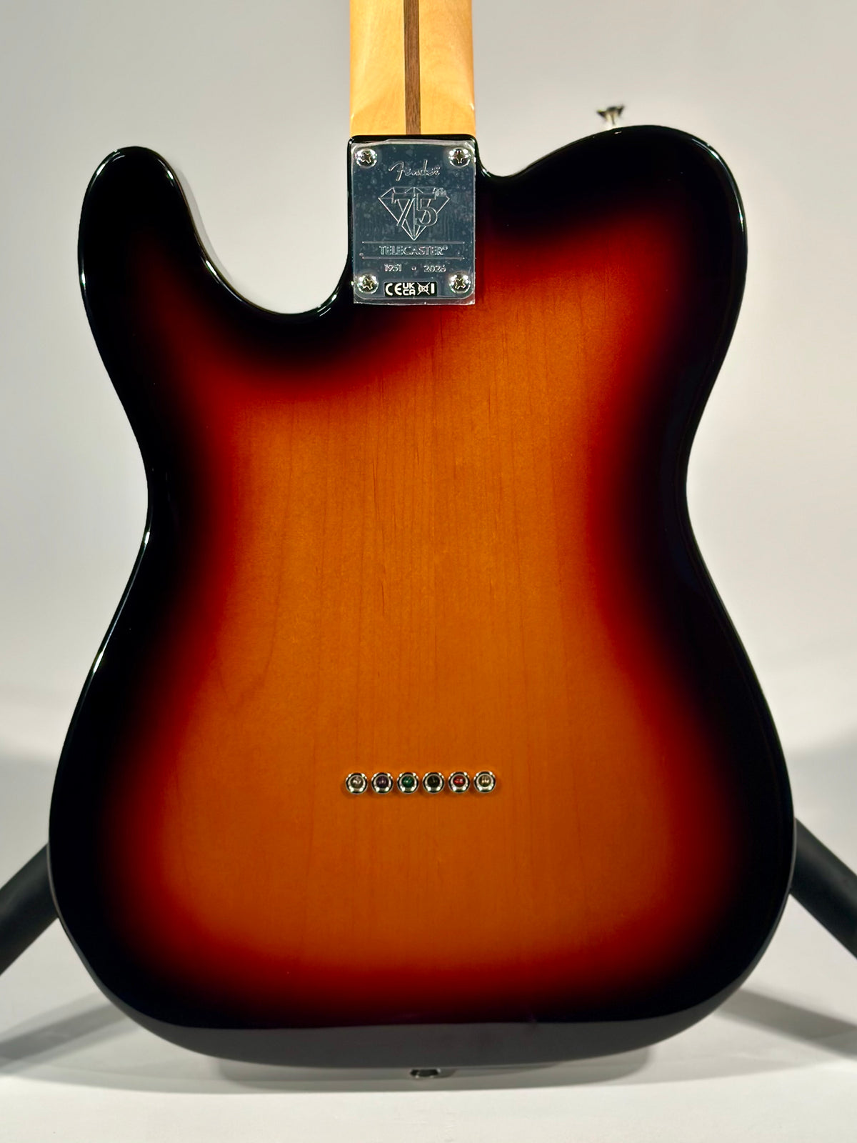 Fender 75th Anniversary Player II Baritone Telecaster, 3-Color Sunburst