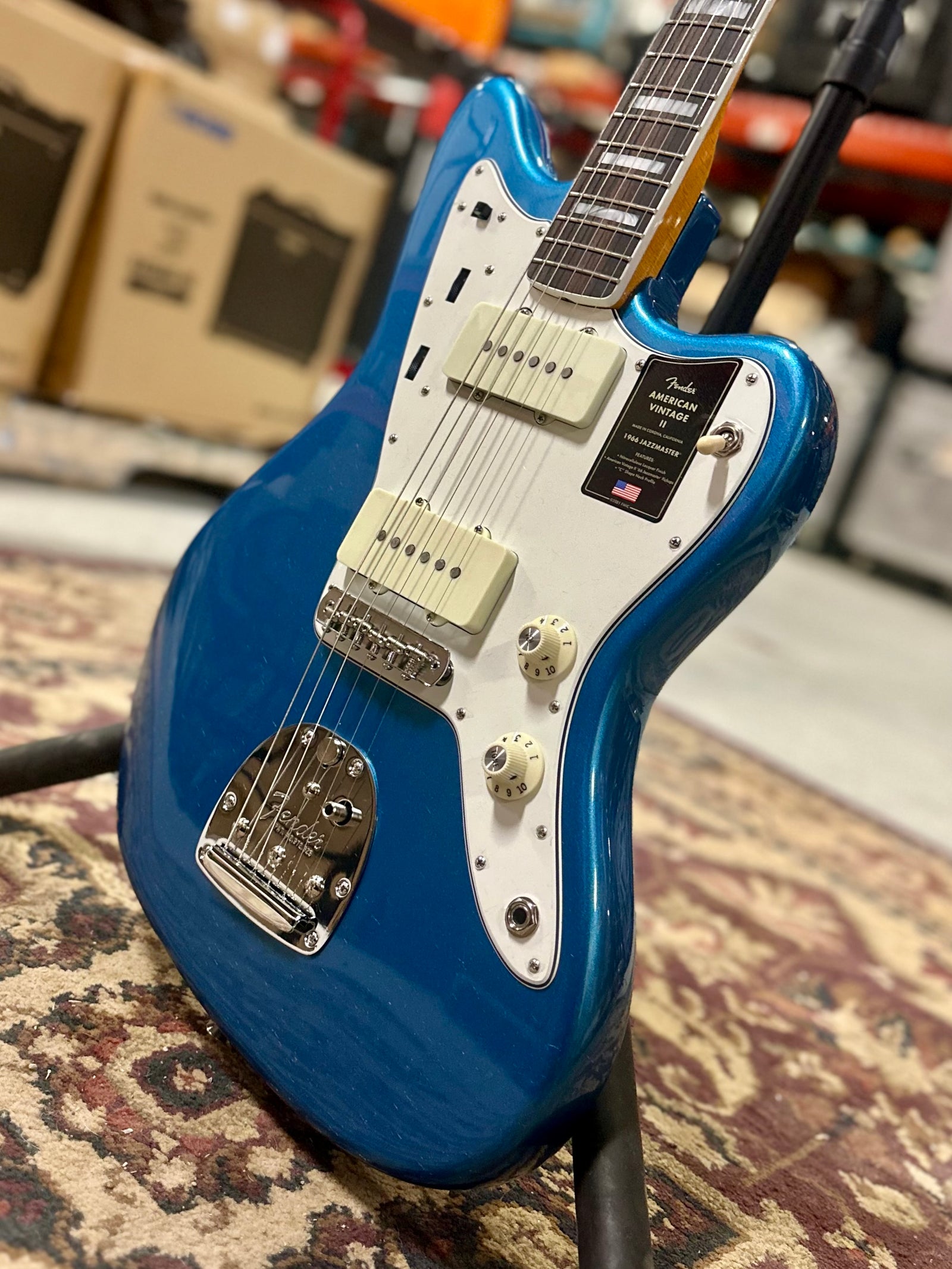 Fender American Vintage II 1966 Jazzmaster, Lake Placid Blue
