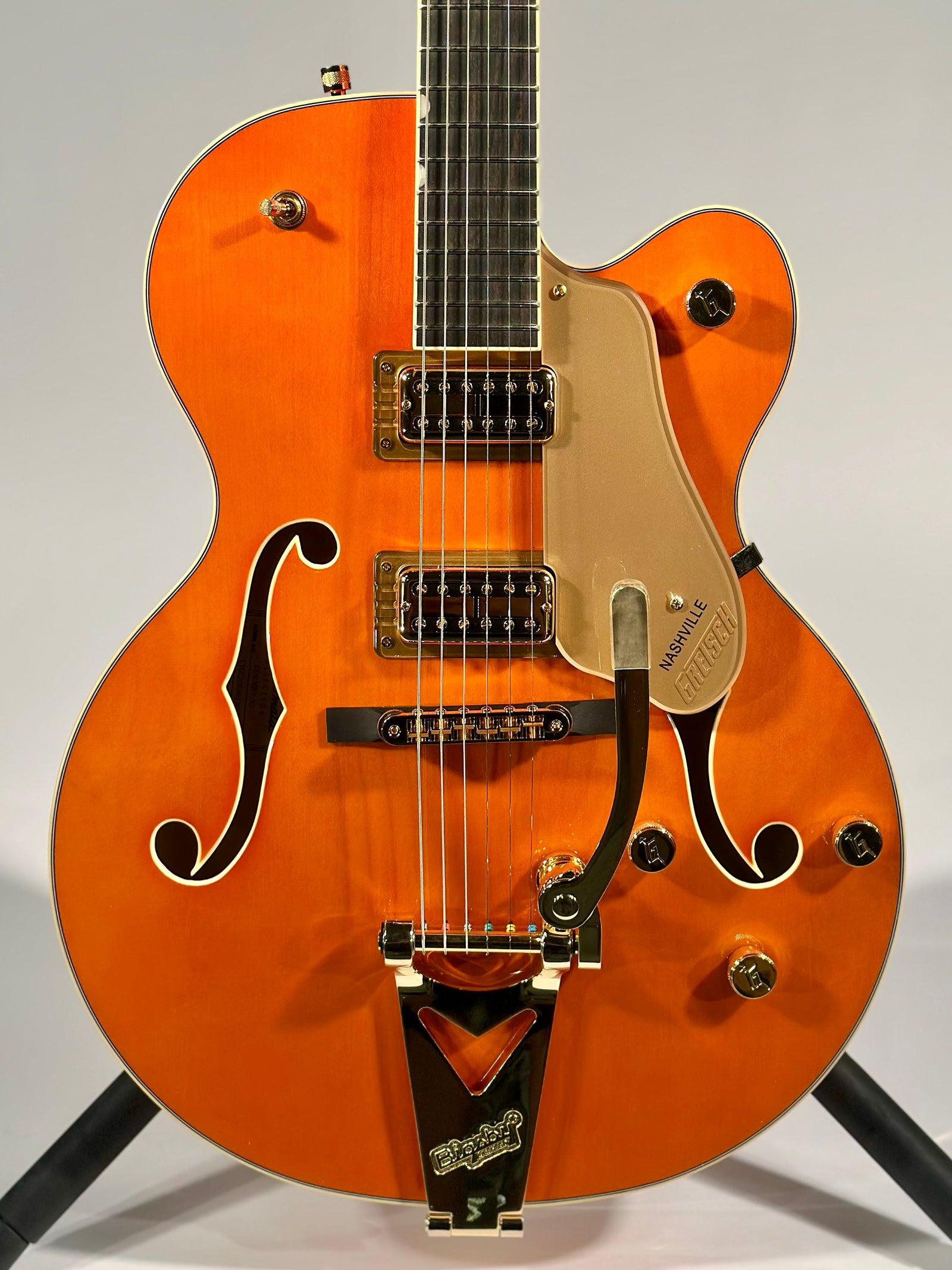 Gretsch Synchromatic Nashville Hollow Body Single-Cut with Bigsby, 50's Orange Stain