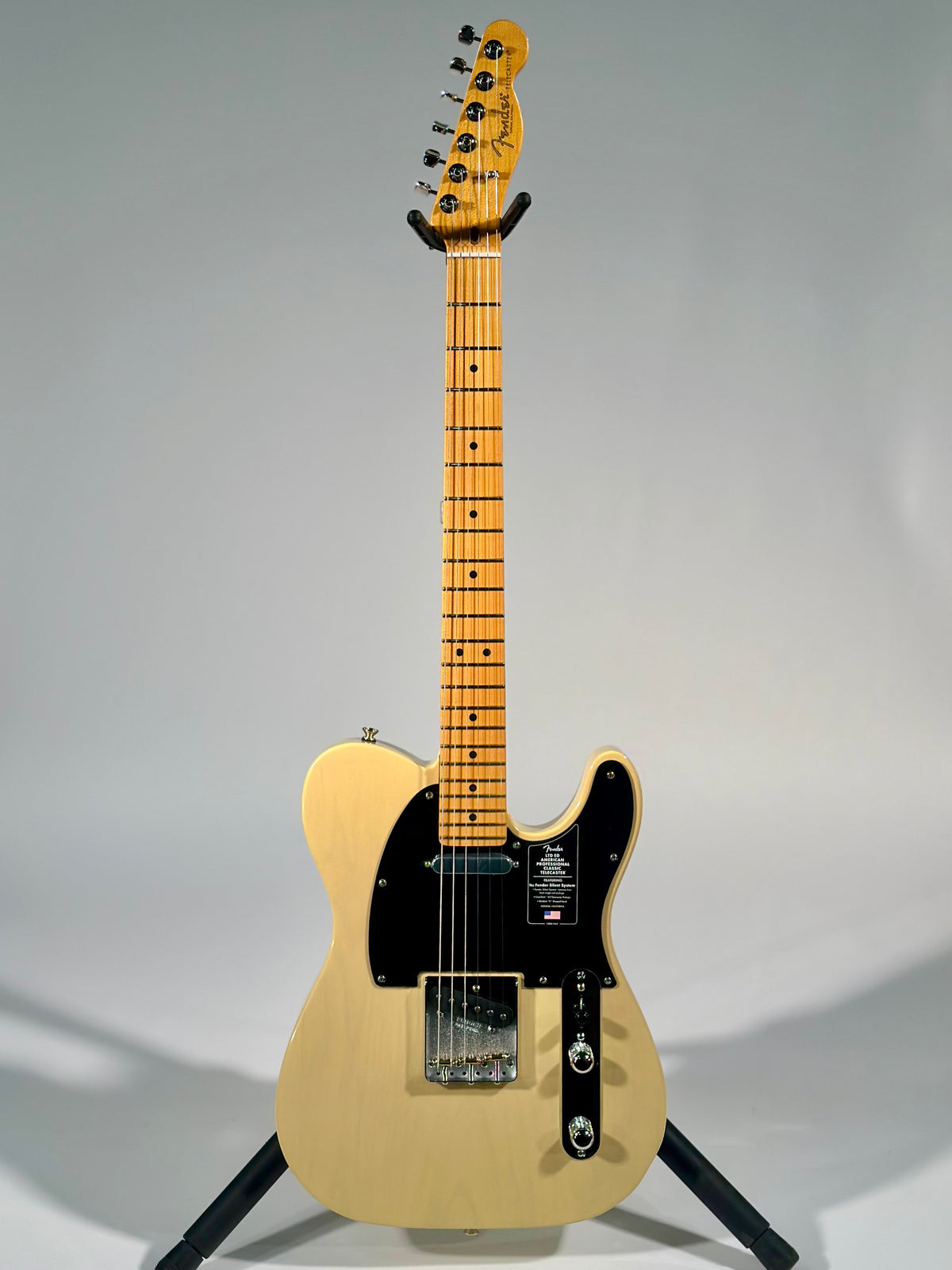 Fender Limited Edition American Professional Classic Silent System Telecaster, Vintage Blonde