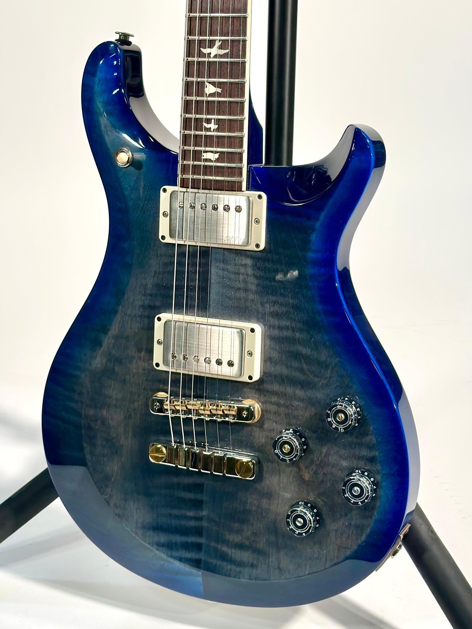 PRS S2 McCarty 594, Faded Gray Black Blue Burst (Consignment)
