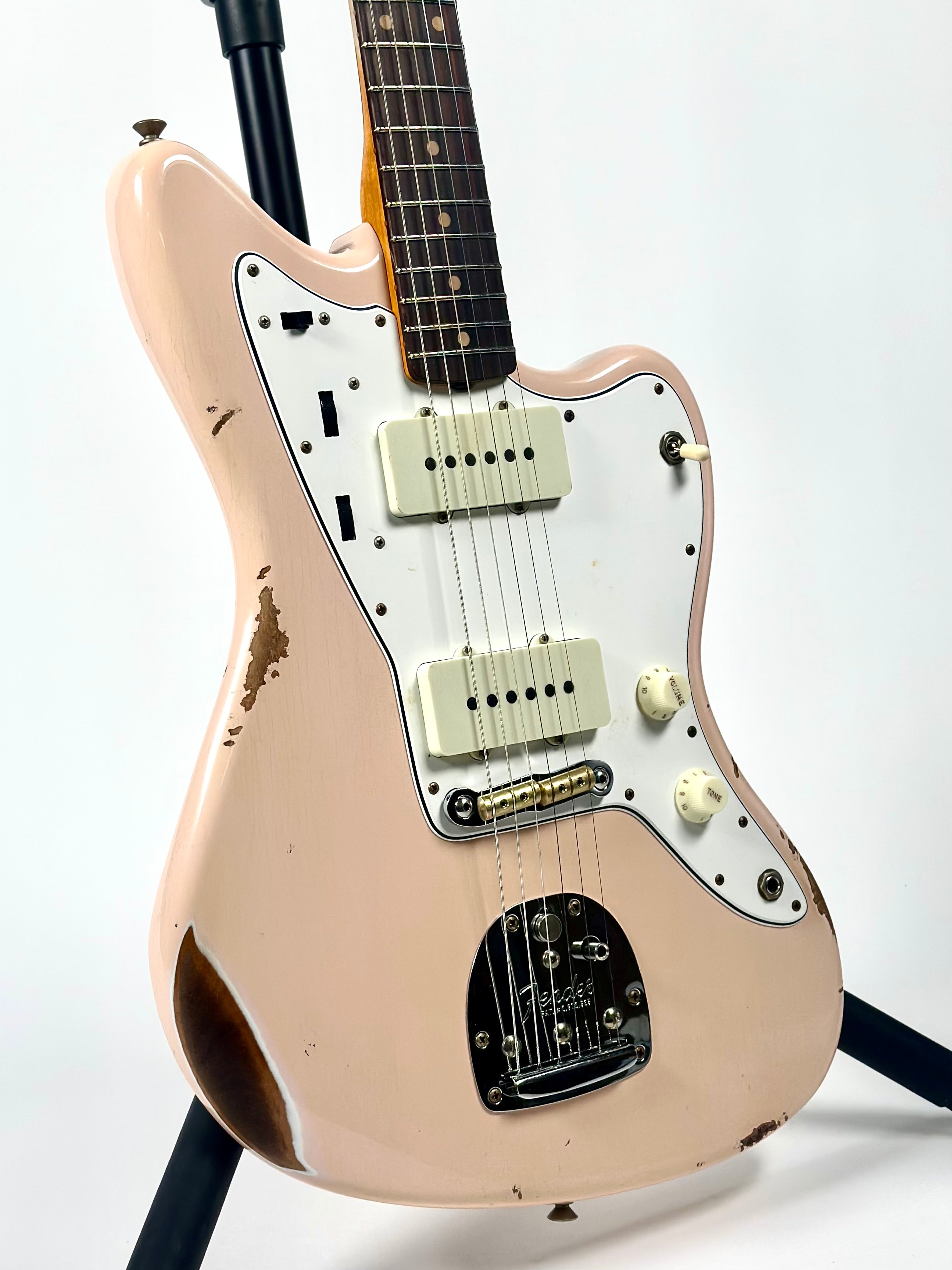 Fender Custom Shop 1963 Jazzmaster Relic, Aged Shell Pink