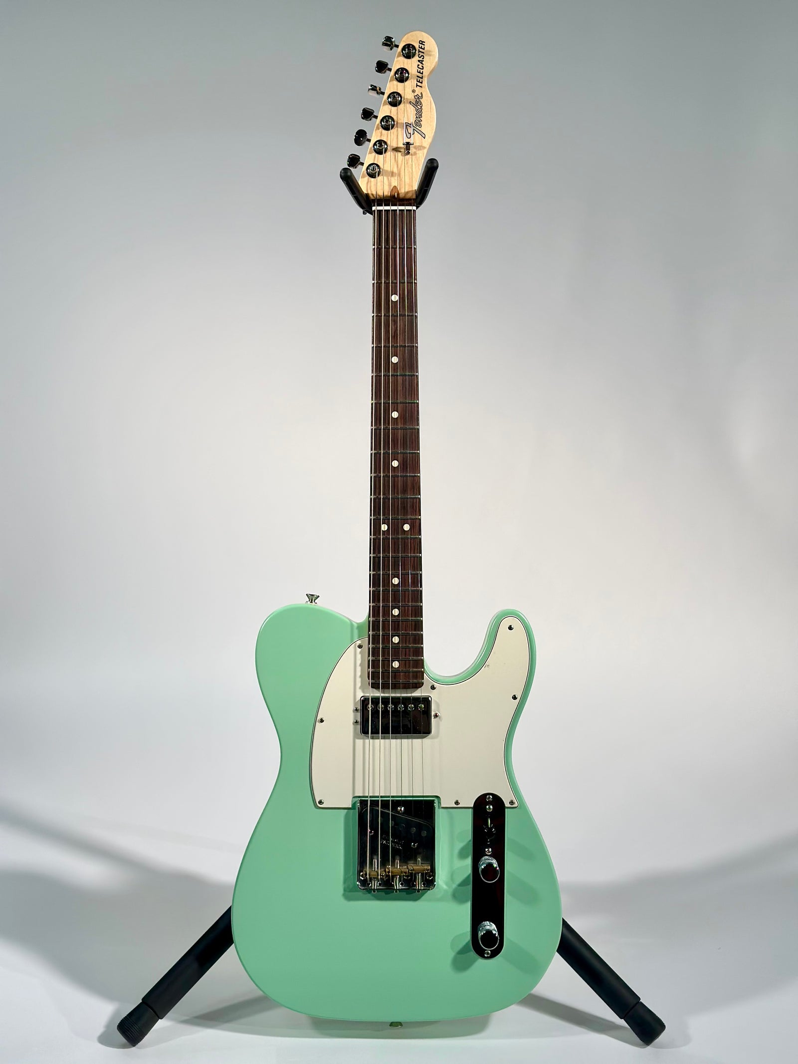 Fender American Performer Telecaster, Satin Surf Green w/ G&G Fender Case (Consignment)