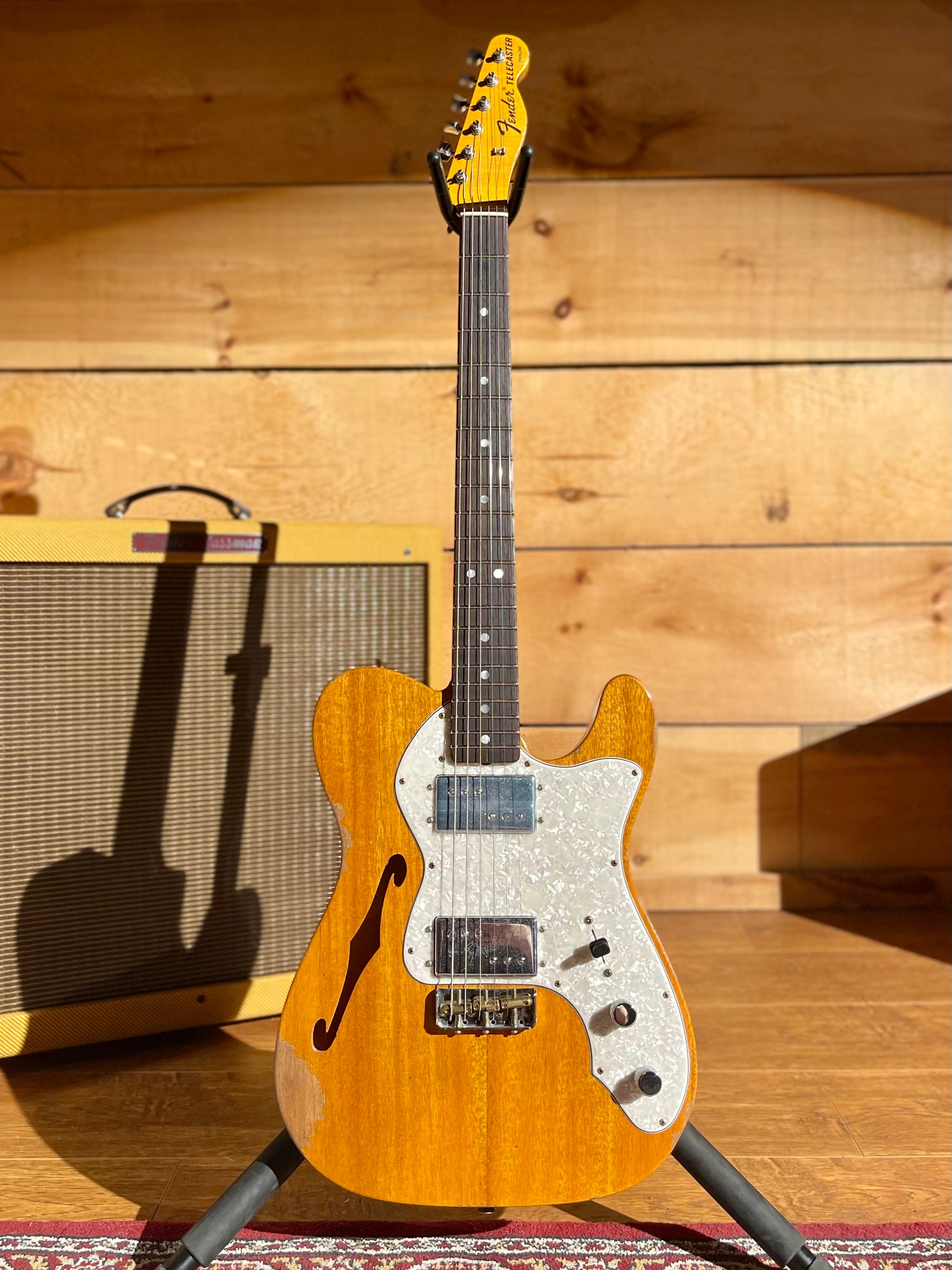 Fender Custom Shop Limited Edition 1964 “Bobbed” Telecaster Thinline, Relic, Aged Natural