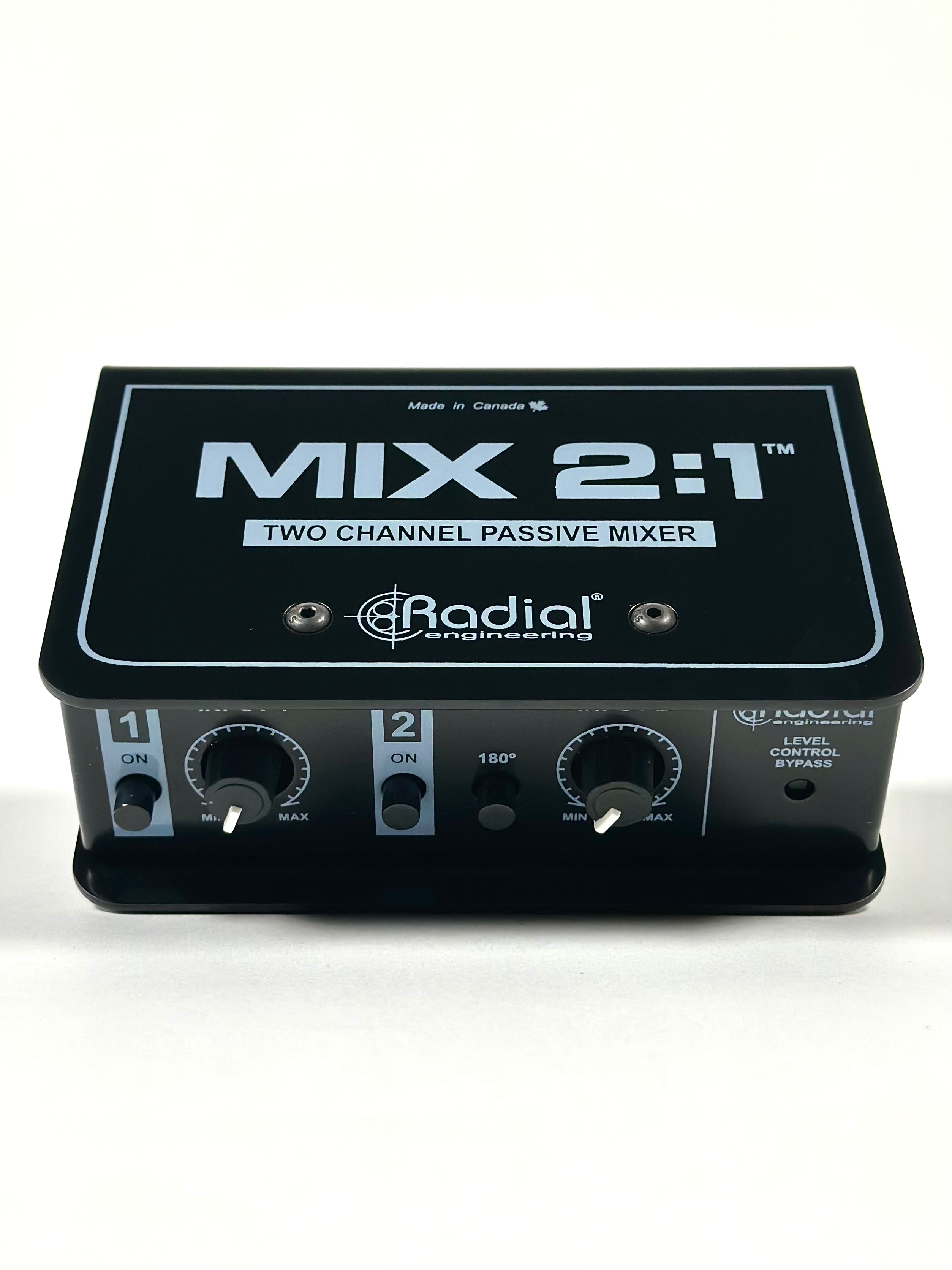Radial MIX 2:1 Two Channel Passive Mixer