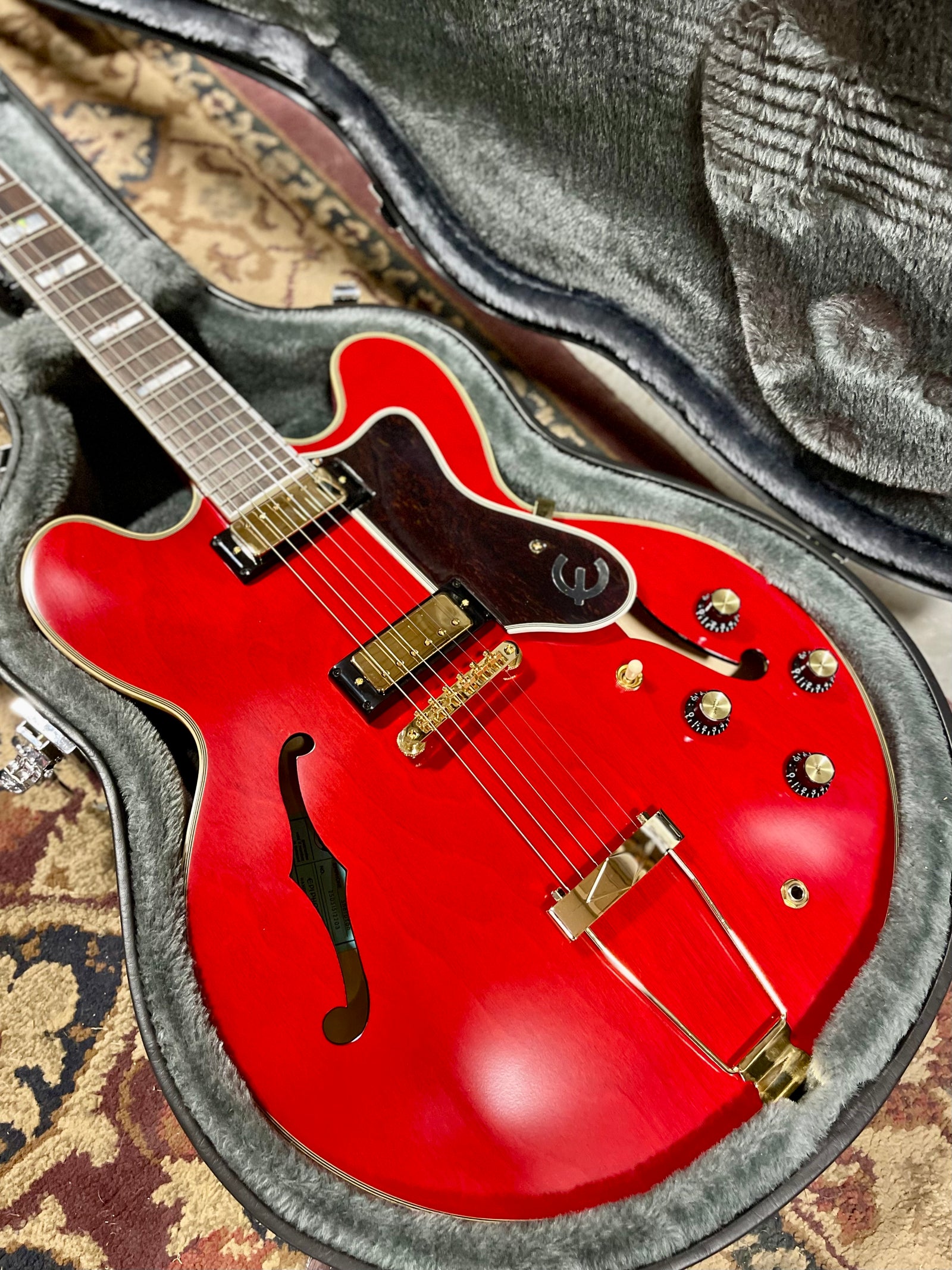 Epiphone Masterbilt Gem Archer Sheraton, Cherry Red