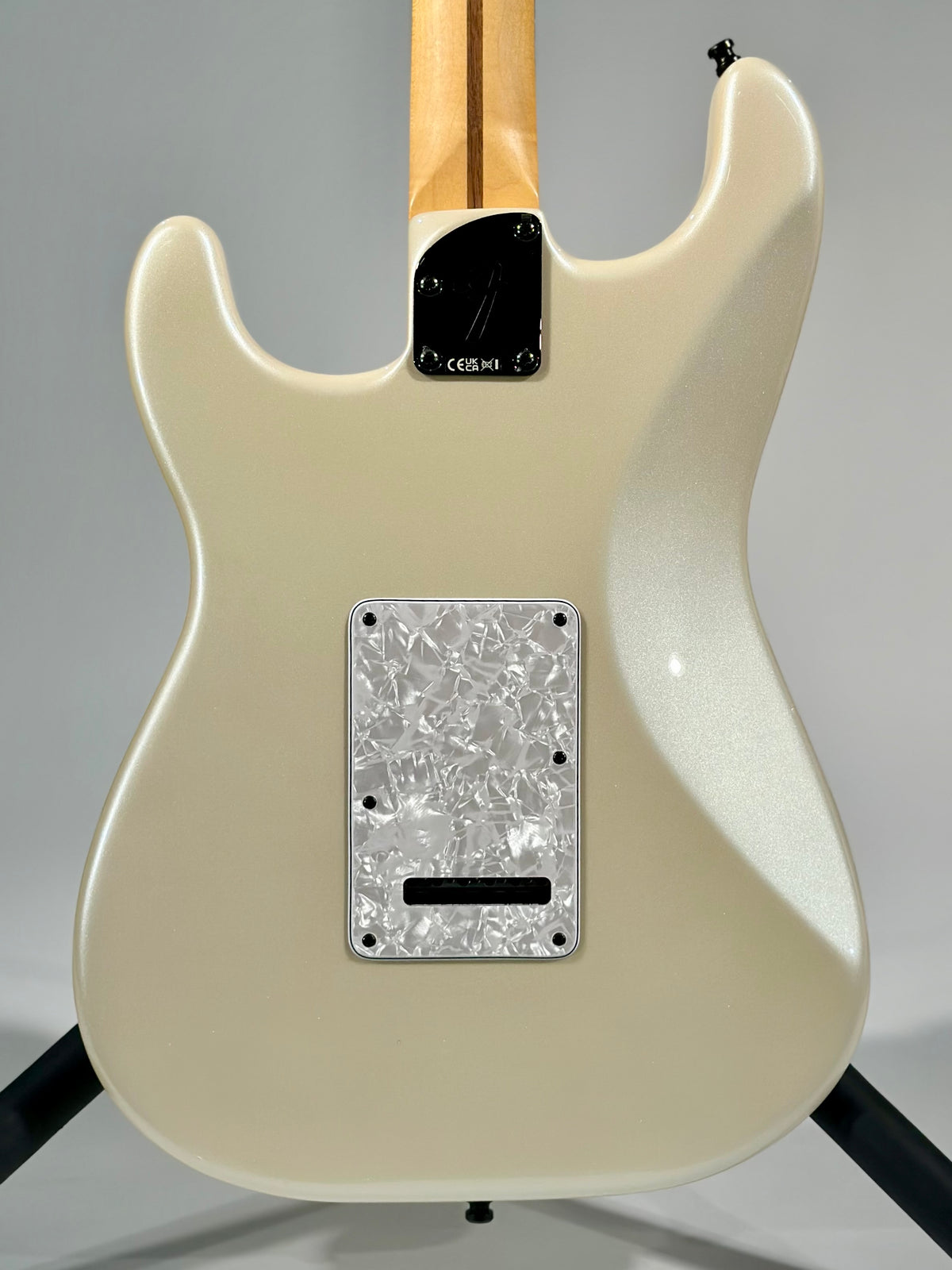 Fender Limited Edition Player Fusion Stratocaster HSS, Olympic Pearl