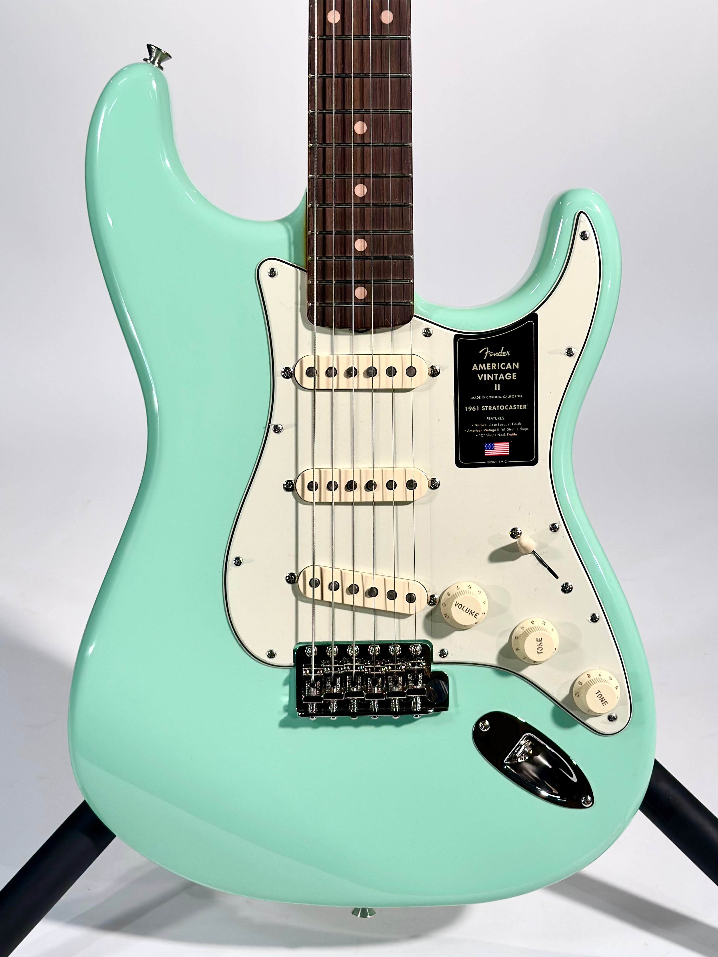 Fender American Vintage II 1961 Stratocaster, Surf Green