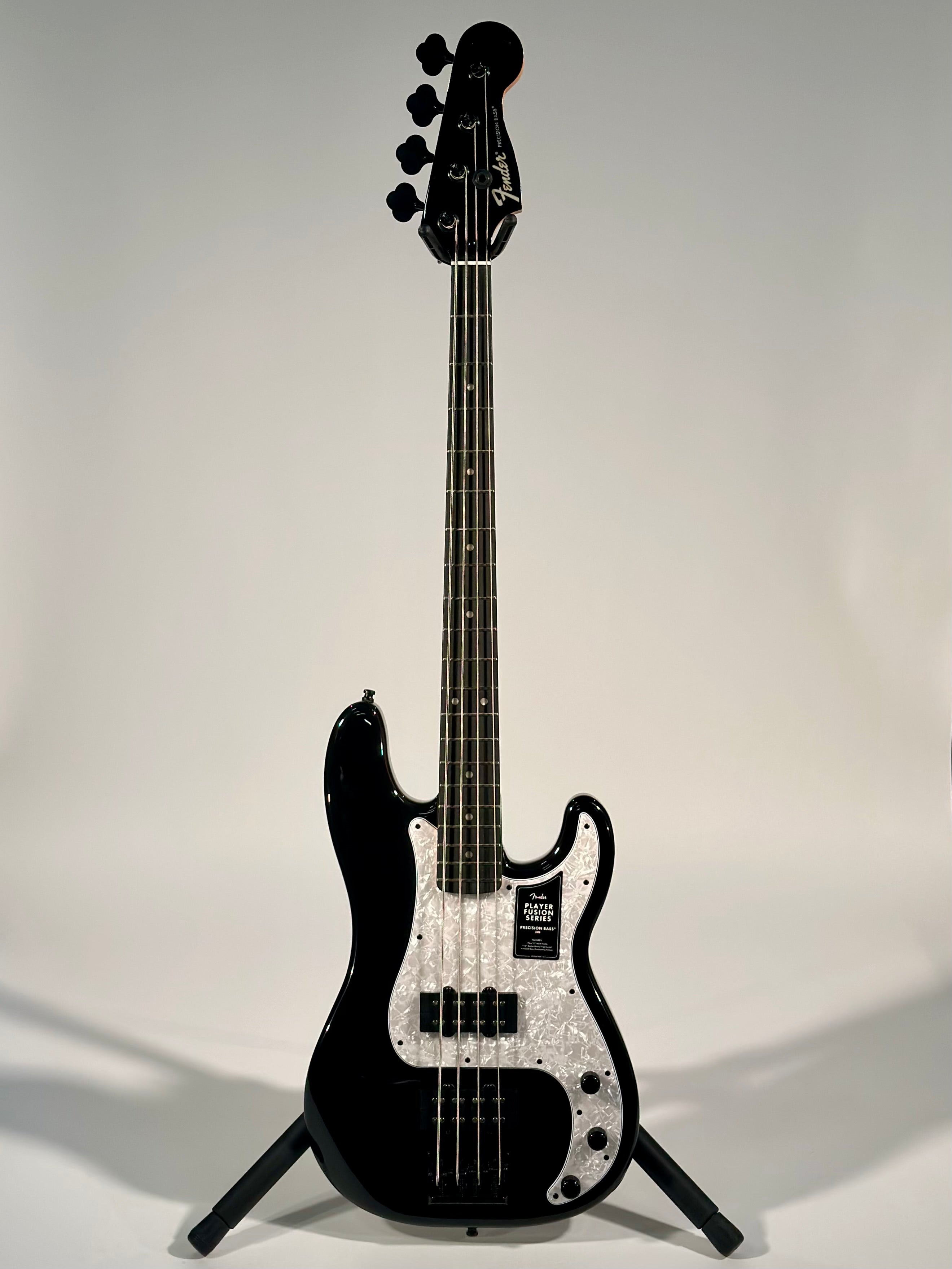 Fender Limited Edition Player Fusion Precision Bass HH, Black