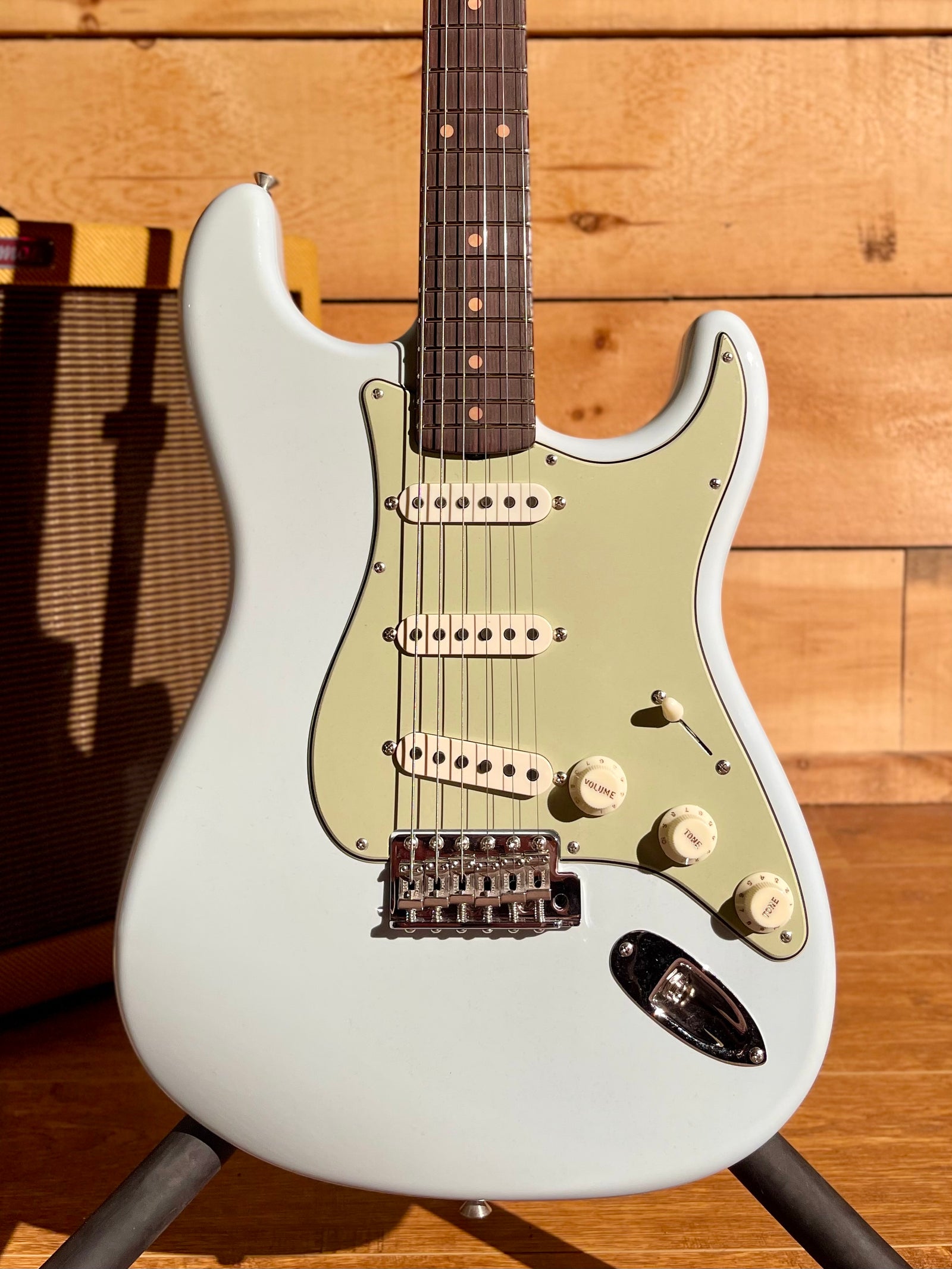 Fender Custom Shop Vintage Custom '59 Stratocaster, NOS, 3A Rosewood Fingerboard, Faded Aged Sonic Blue
