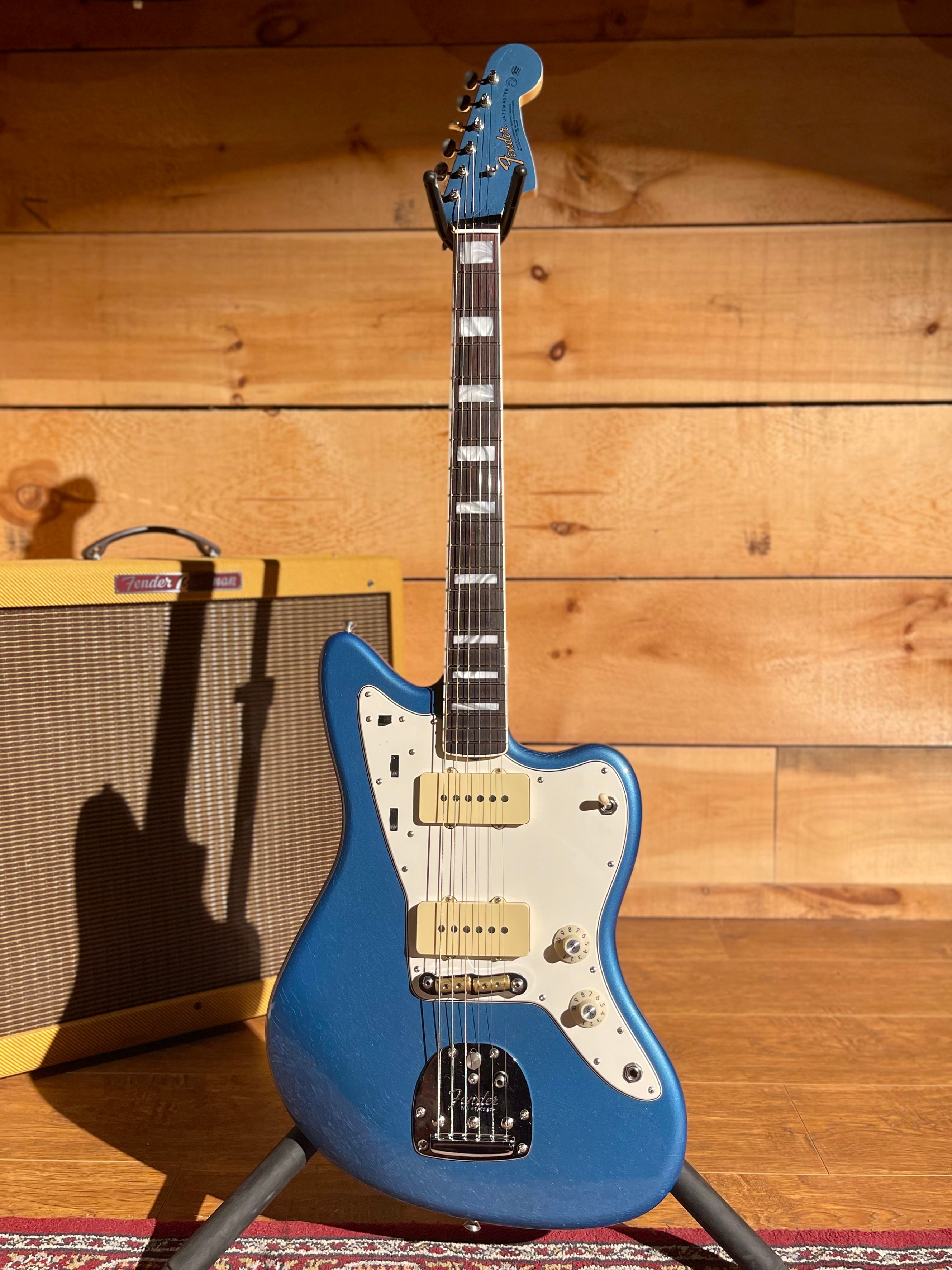 Fender Custom Shop 1967 Jazzmaster Deluxe Closet Classic, Aged Lake Placid Blue
