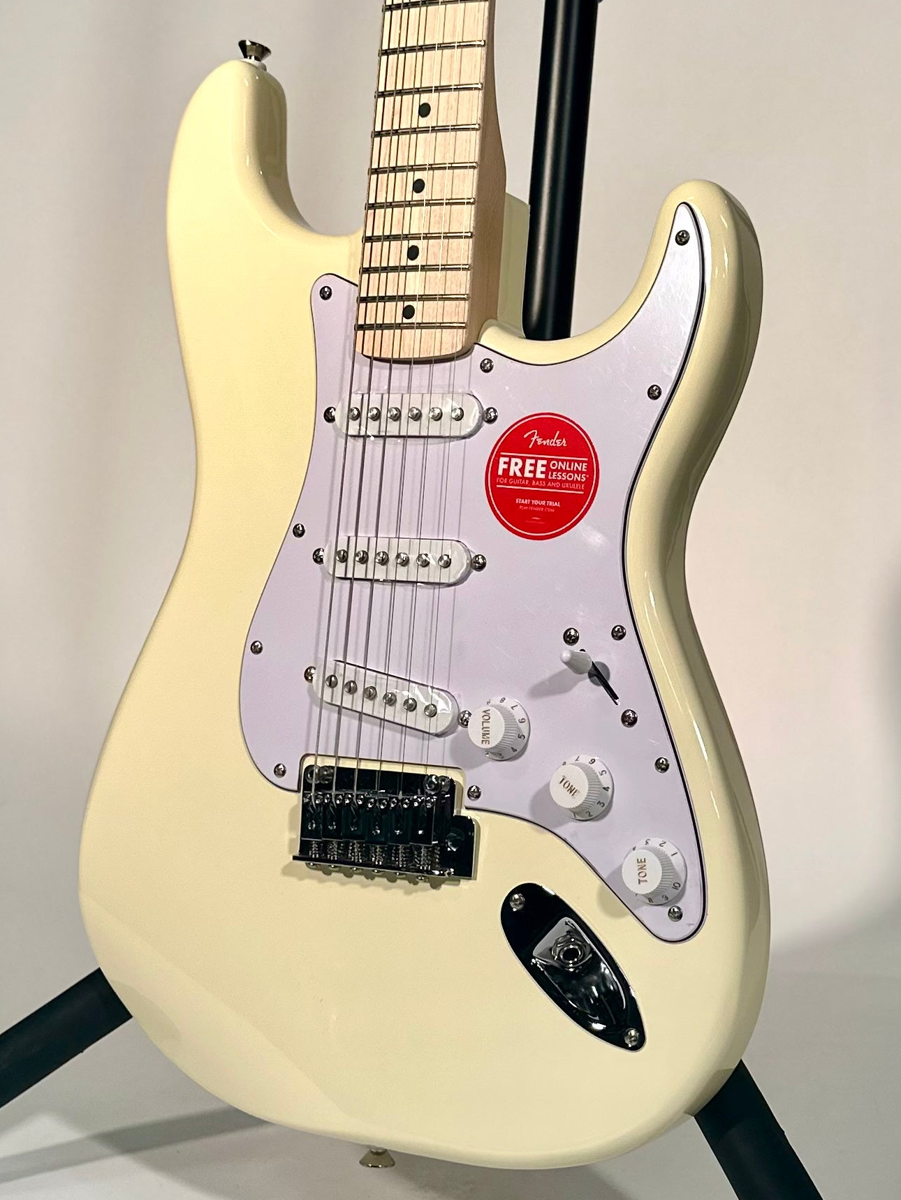Squier Affinity Stratocaster, Olympic White