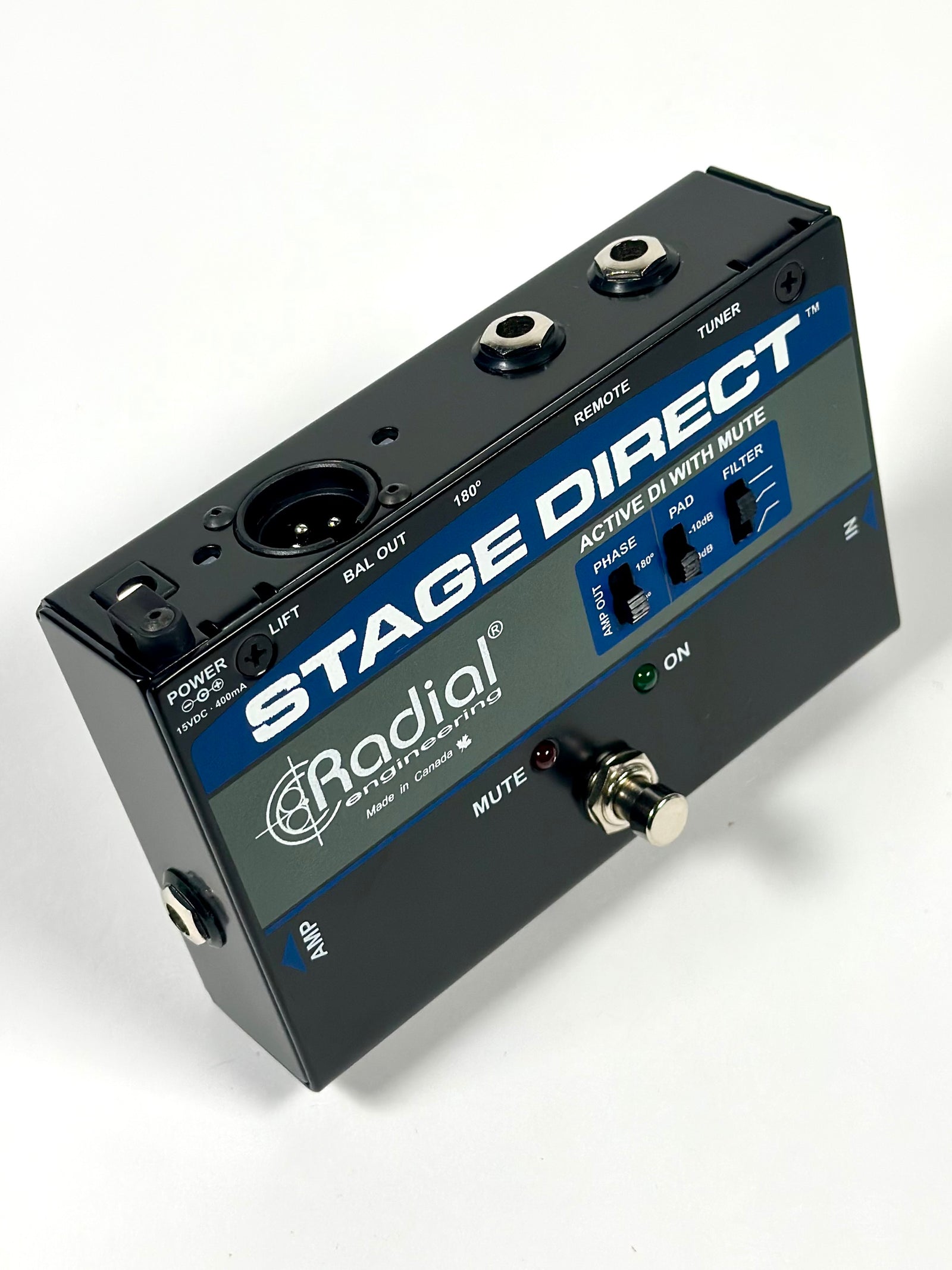 Radial Stage Direct Active DI w/Muting