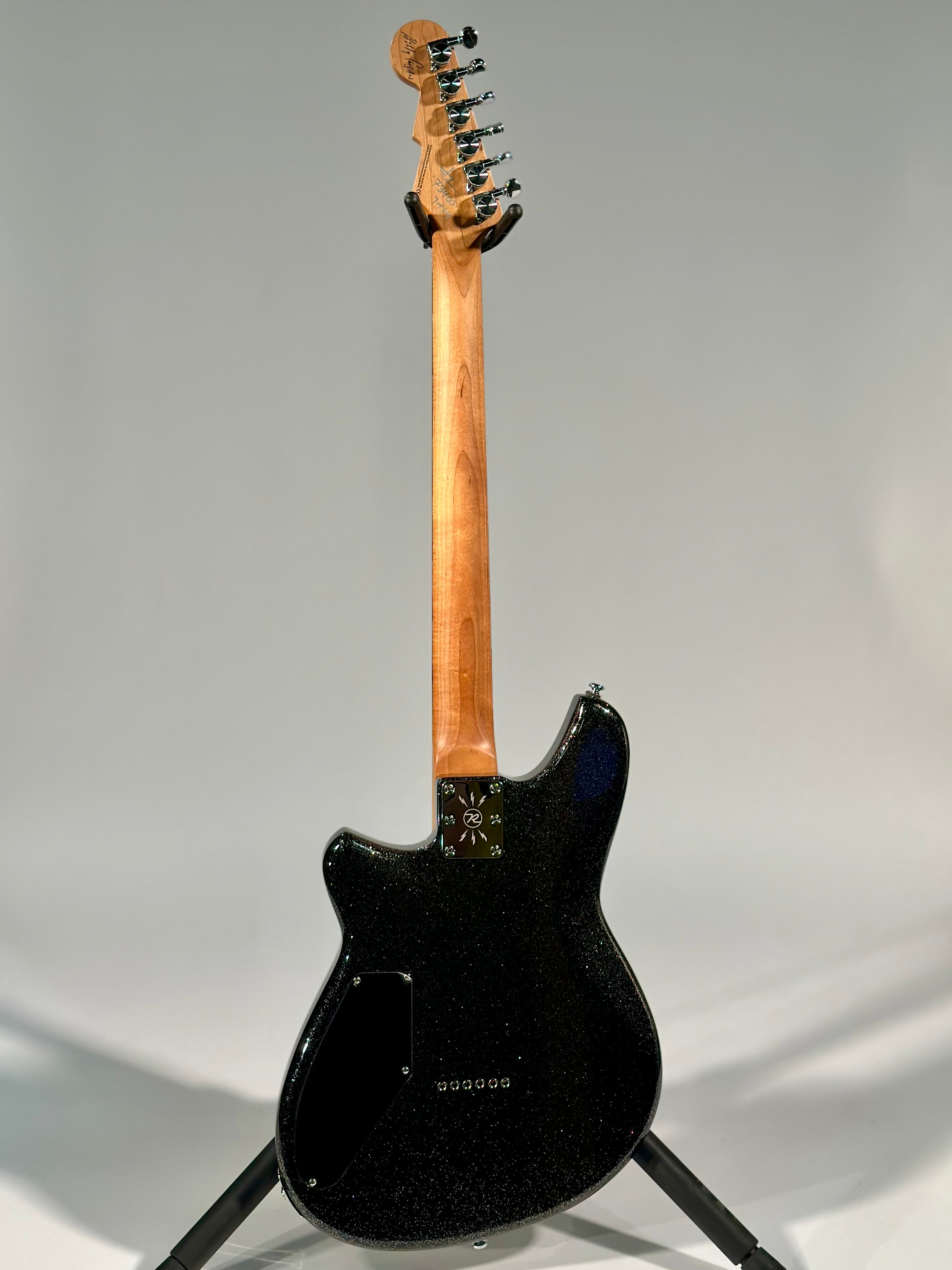 Reverend Billy Corgan Signature Drop-Z Infinite Sadness Edition, Black Sparkle
