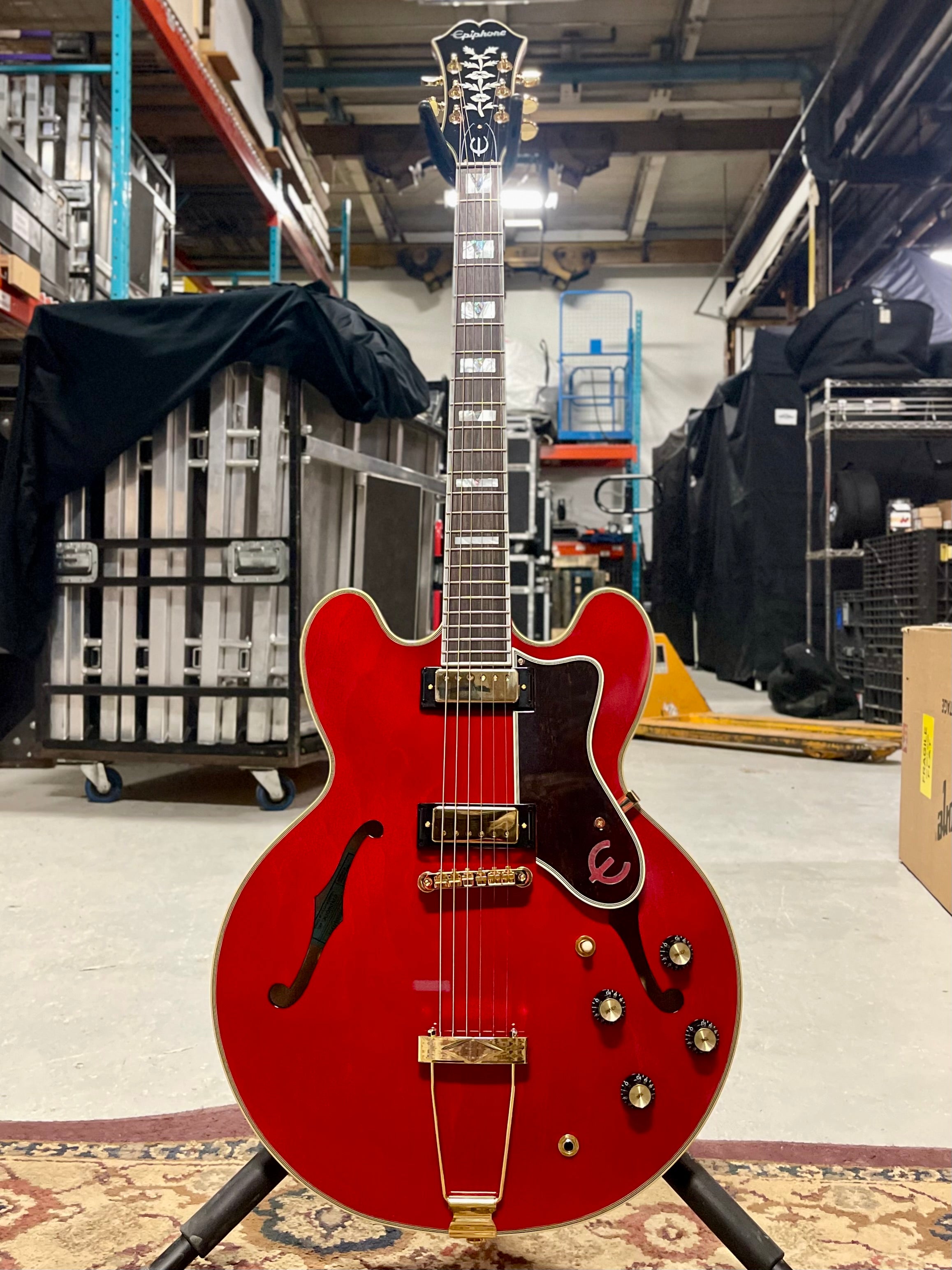 Epiphone Masterbilt Gem Archer Sheraton, Cherry Red