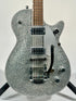 Gretsch G5230T Electromatic Sparkle Jet FT Single-Cut with Bigsby, Silver Sparkle