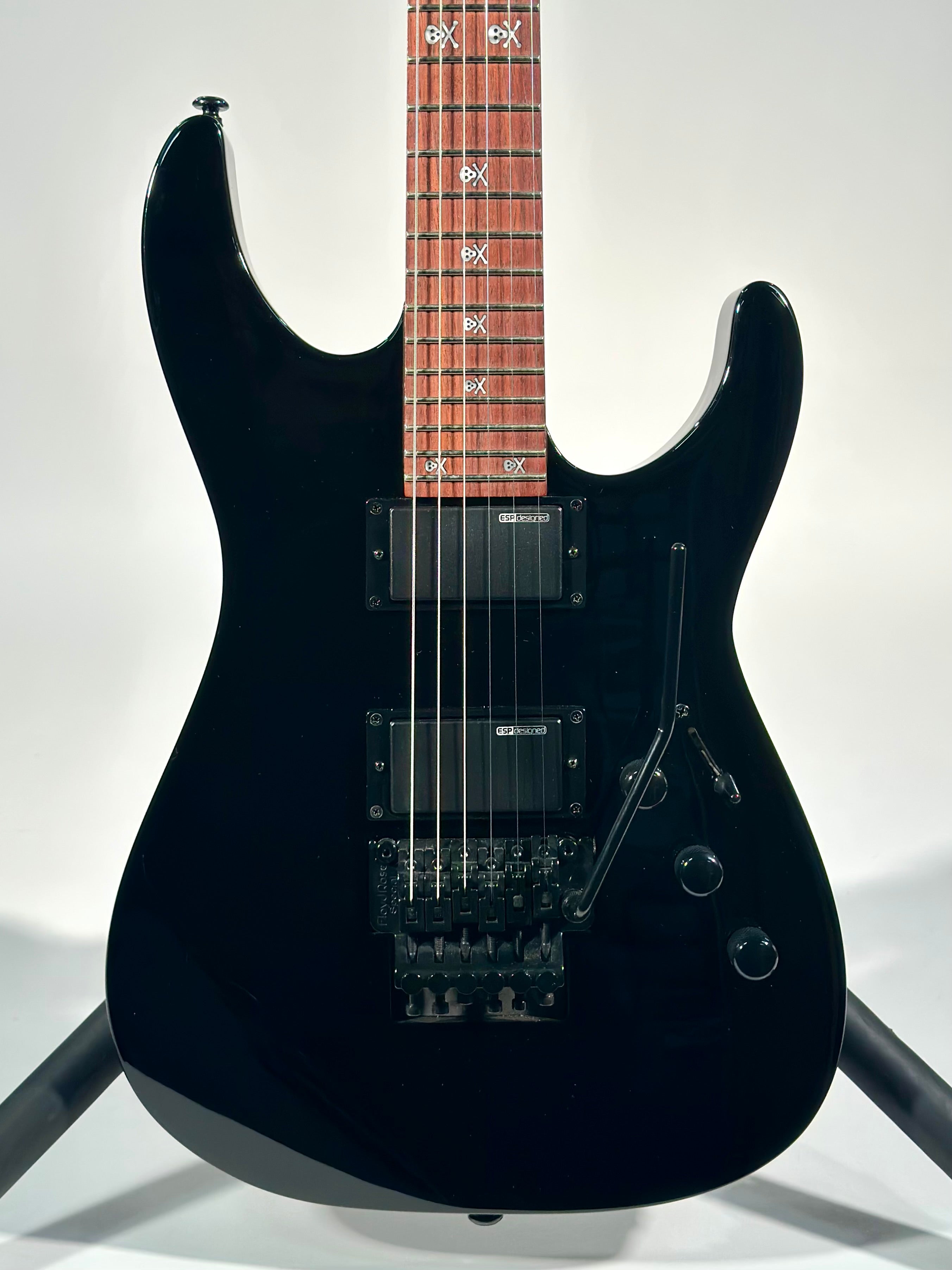 ESP LTD KH-202 Kirk Hammett Signature Guitar, Black