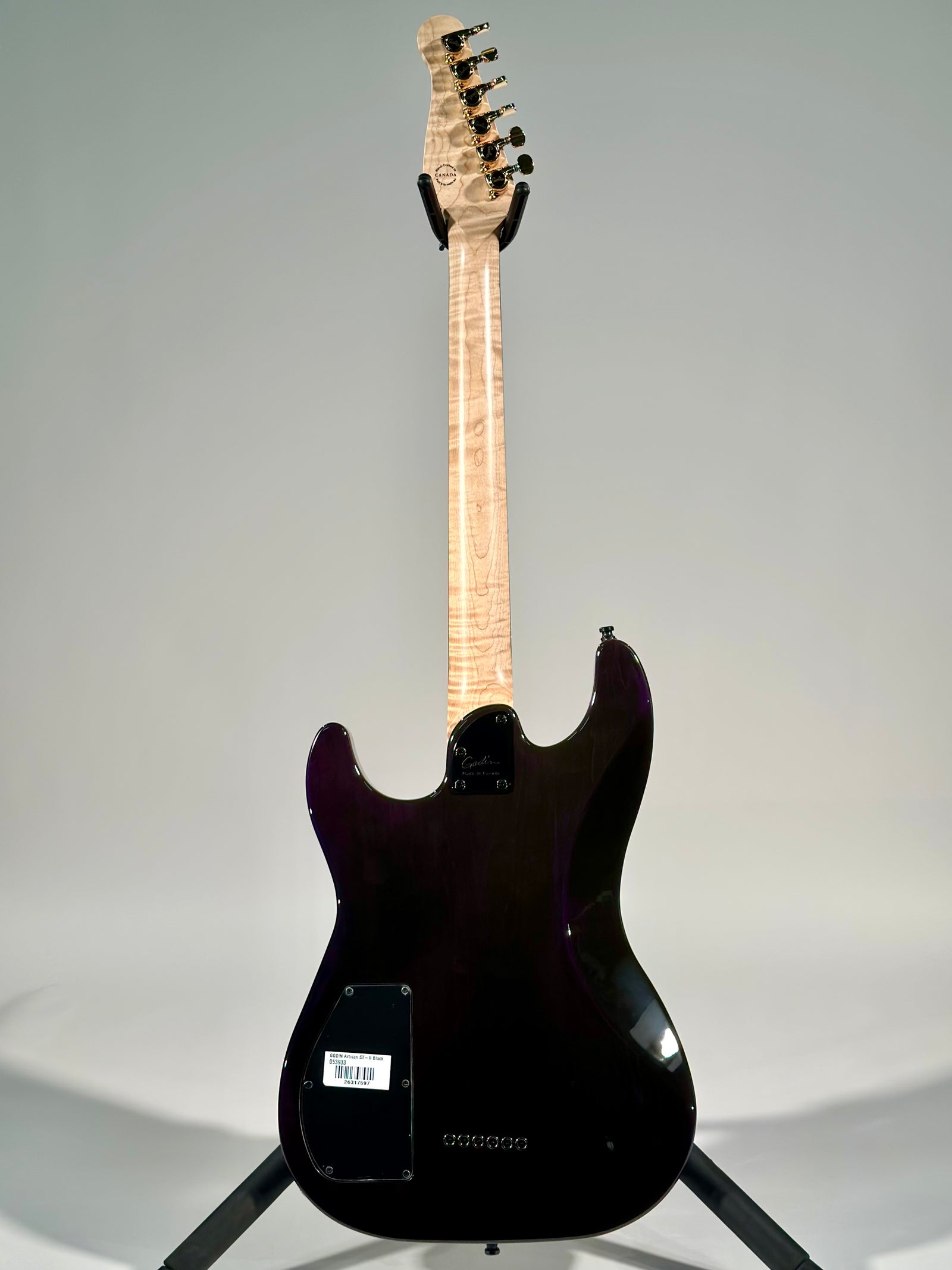 Godin Artisan ST-II, Amethyst Black