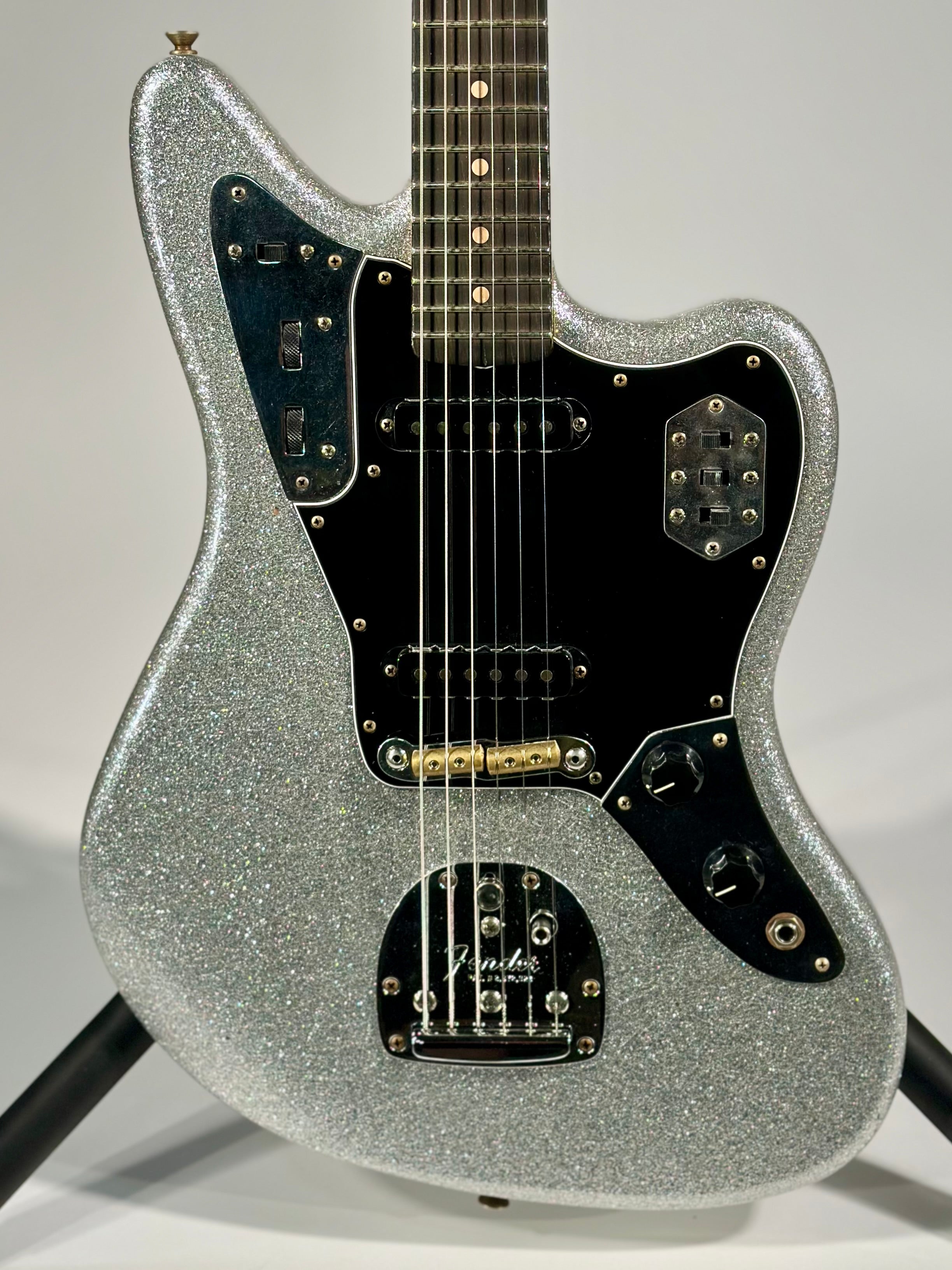Fender Custom Shop 1962 Jaguar Journeyman Relic, Silver Sparkle