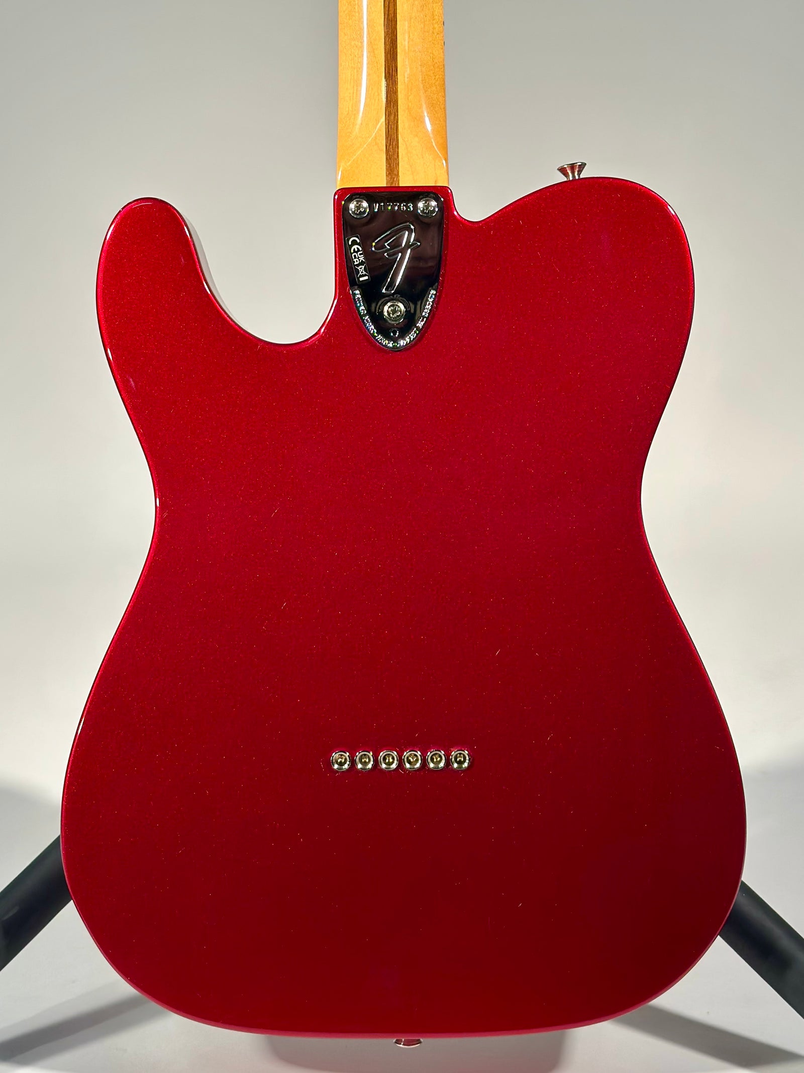 Fender American Vintage II 1972 Telecaster Thinline, Candy Apple Red