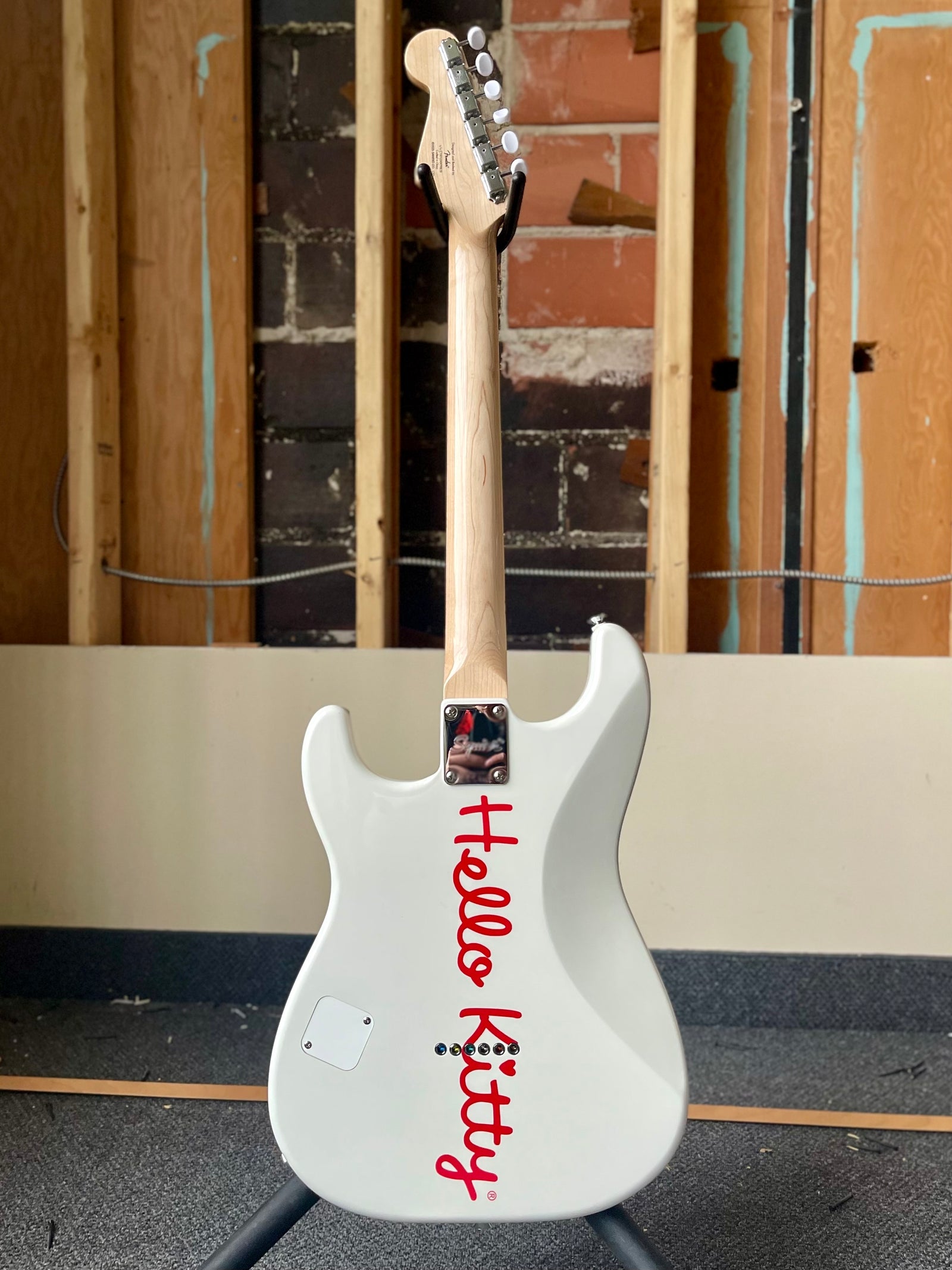 Squier Hello Kitty Stratocaster, White