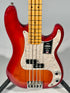 Fender American Professional Precision Bass, Aged Cherry Burst
