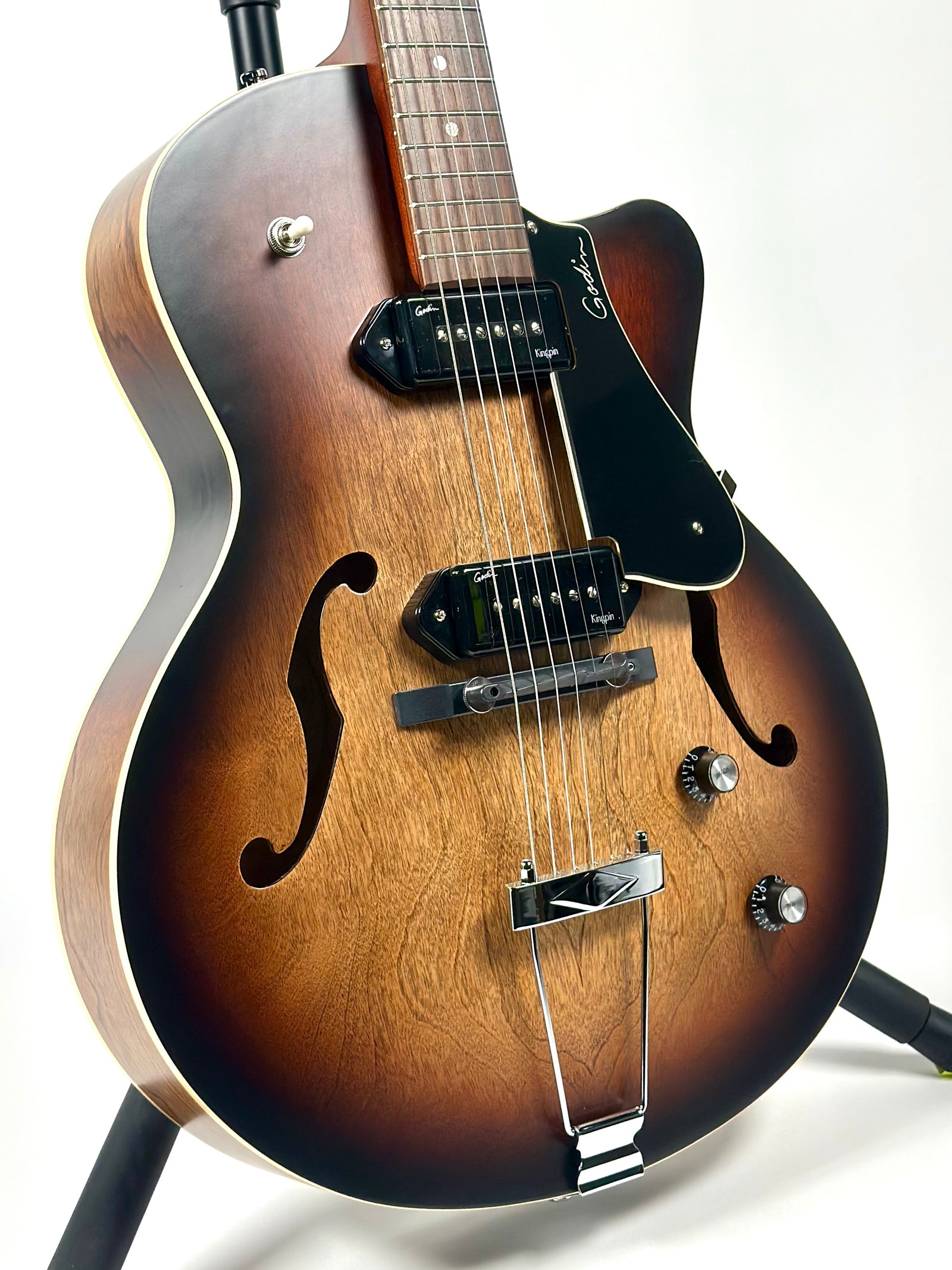 Godin 5th Ave CW Kingpin II, Vintage Burst
