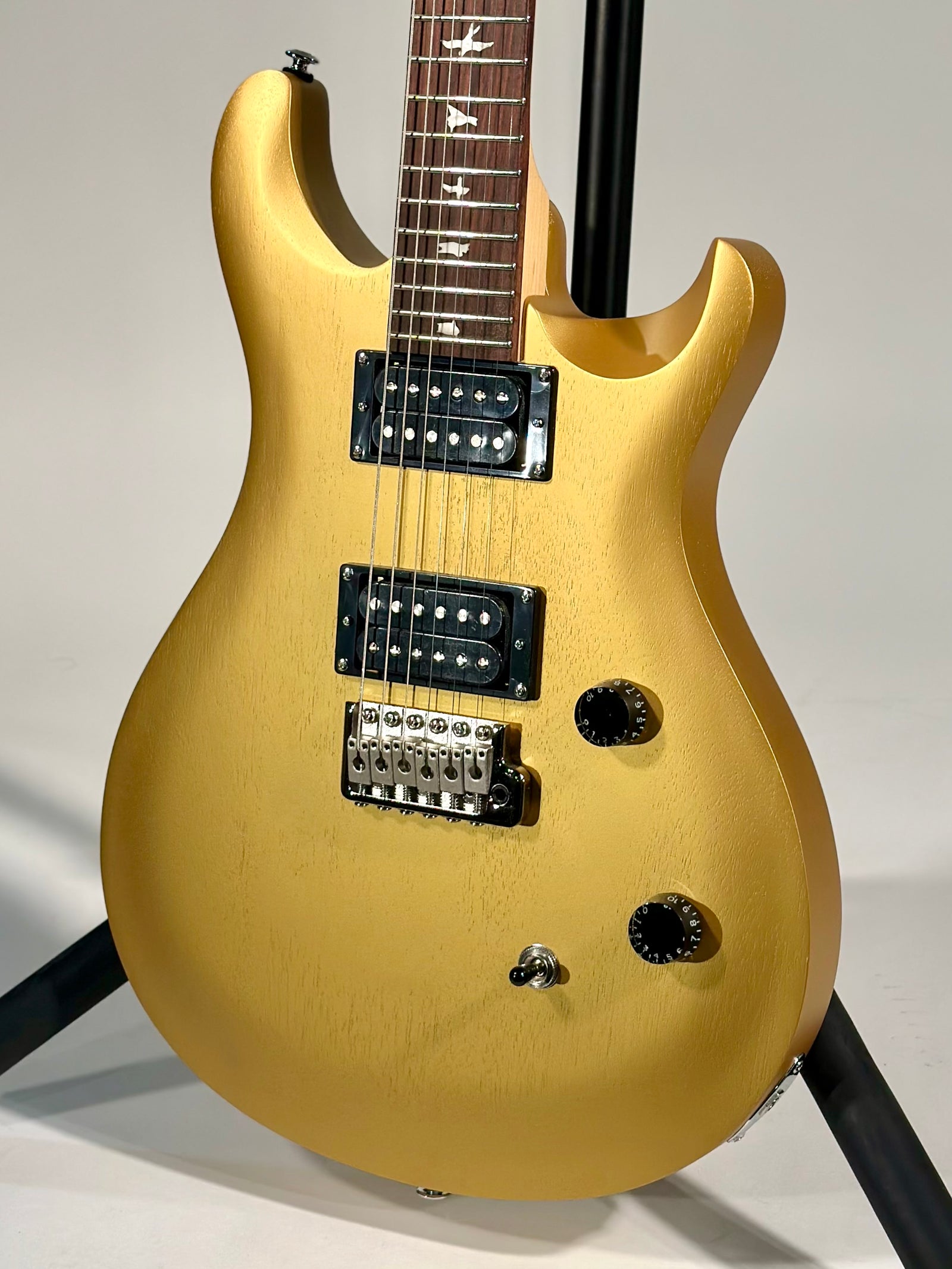 PRS SE CE 24 Standard Satin, Metallic Gold (Consignment)