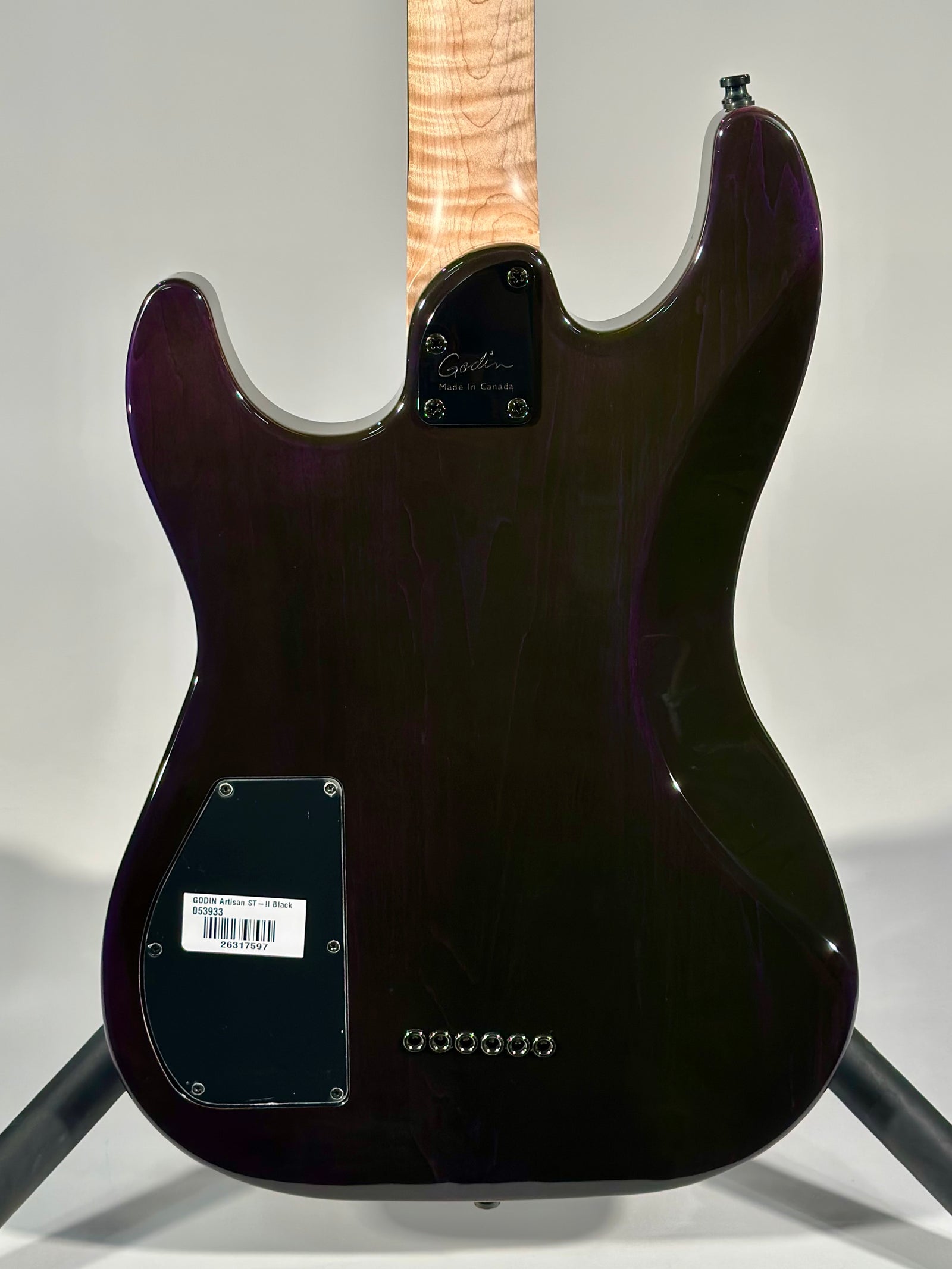 Godin Artisan ST-II, Amethyst Black