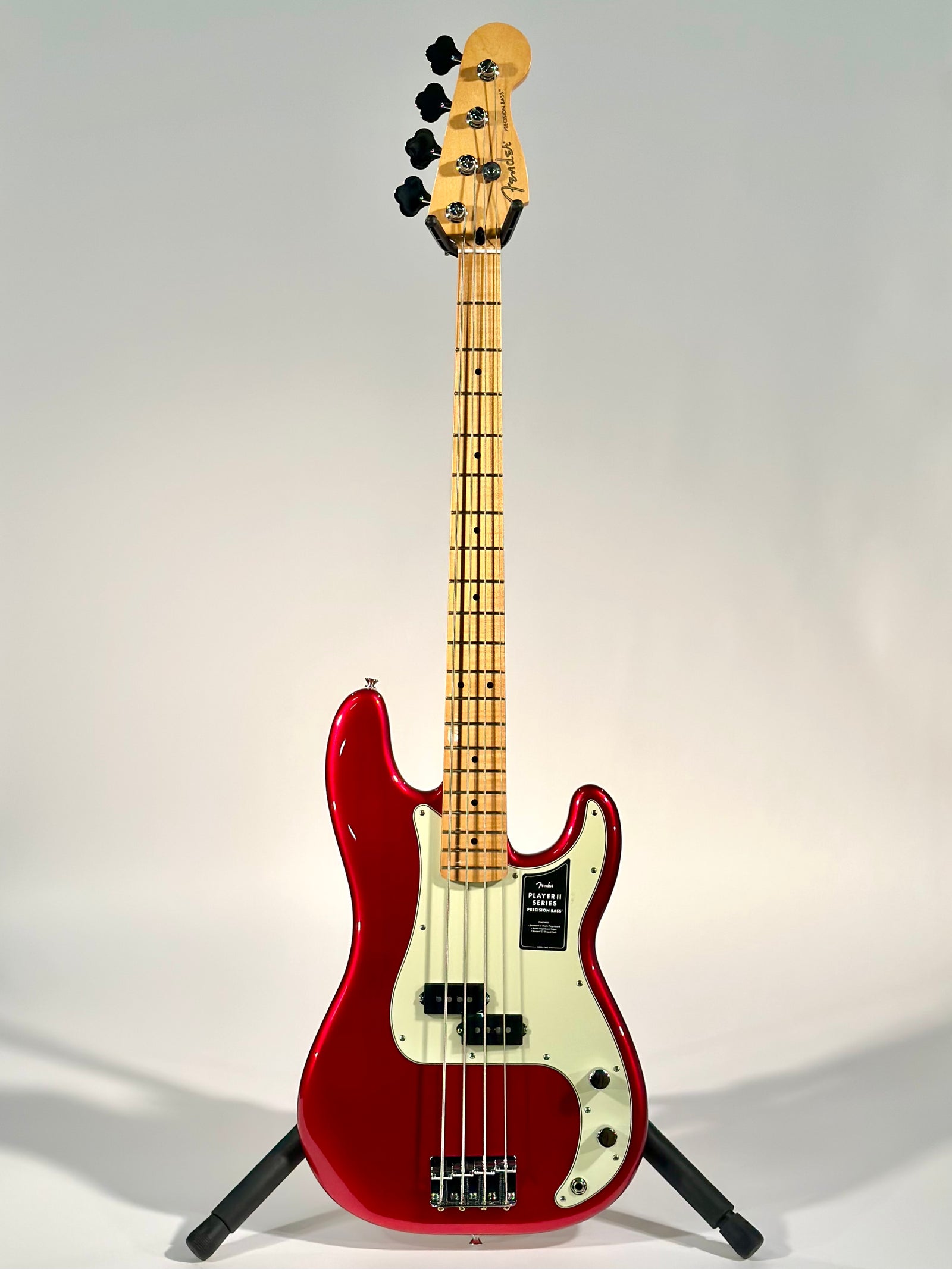 Fender 75th Anniversary Player II Precision Bass, Candy Apple Red