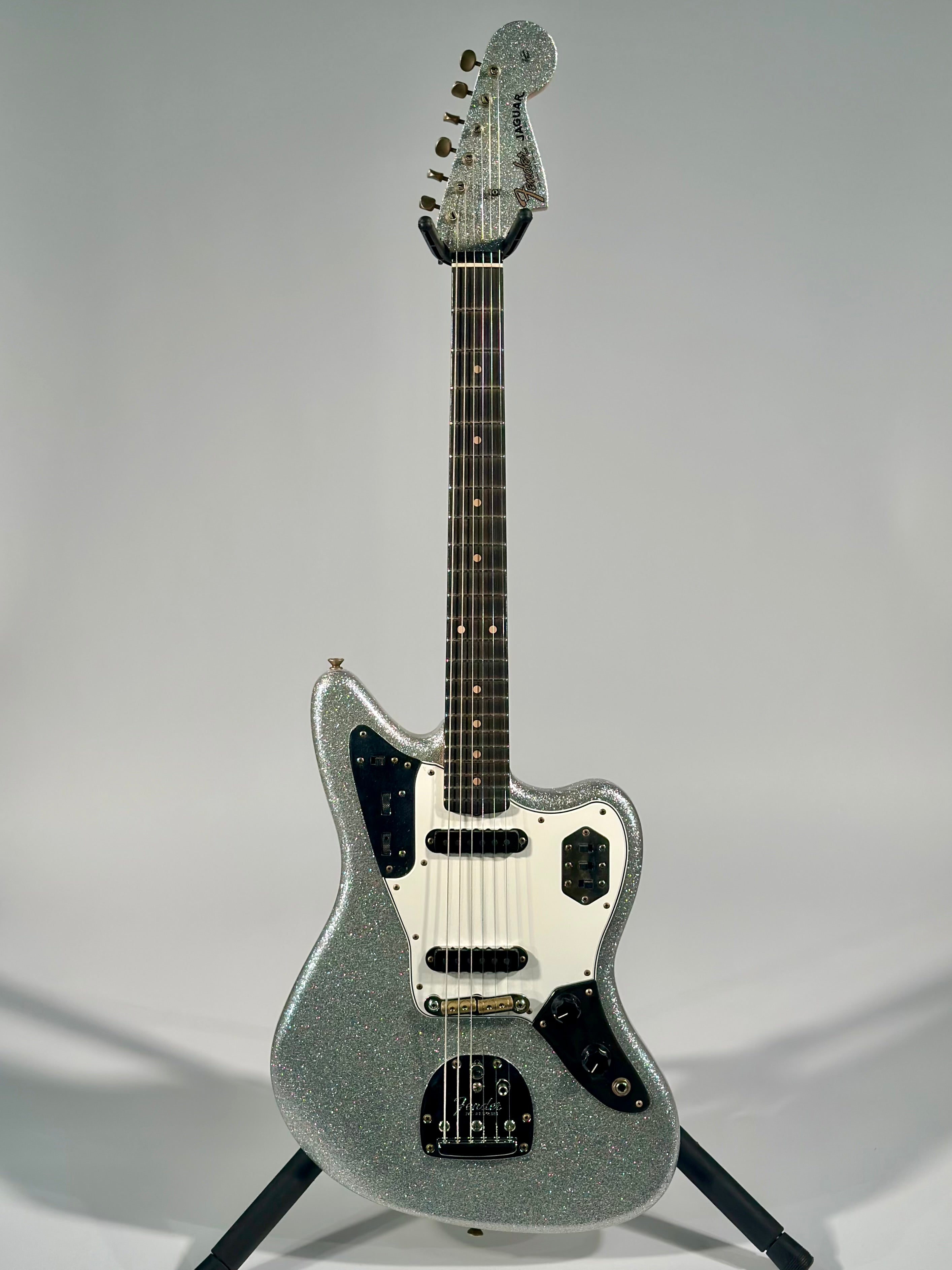 Fender Custom Shop 1962 Jaguar Journeyman, Silver Sparkle