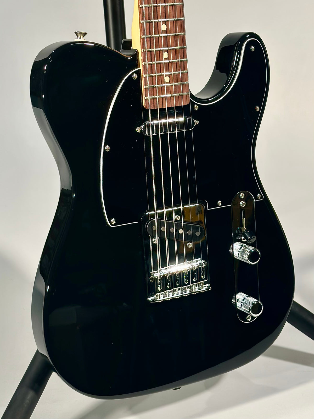 Fender 75th Anniversary Player II Baritone Telecaster, Black