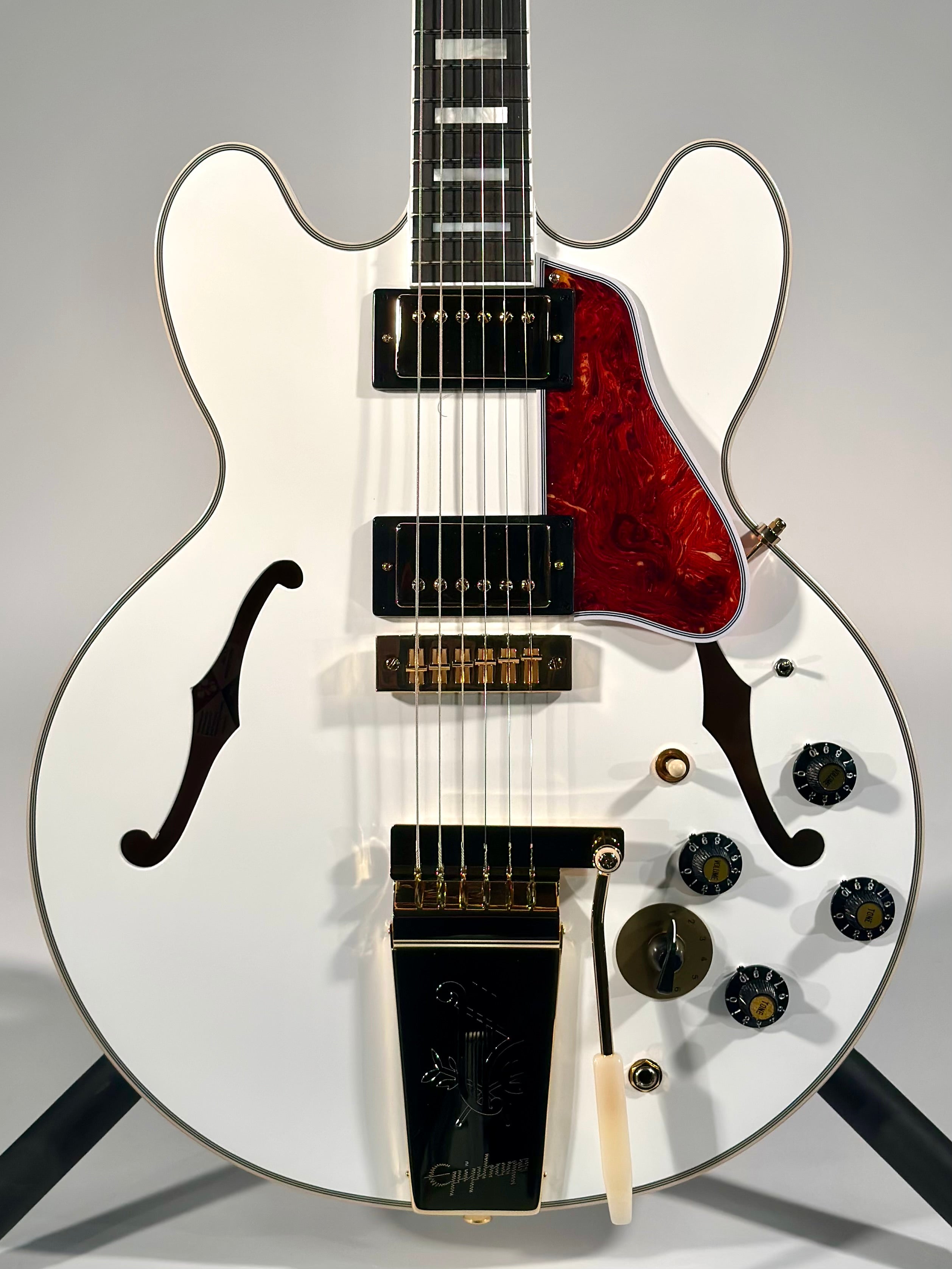 Epiphone ES-355 Alex Lifeson 1976 Signature Reissue, Alpine White