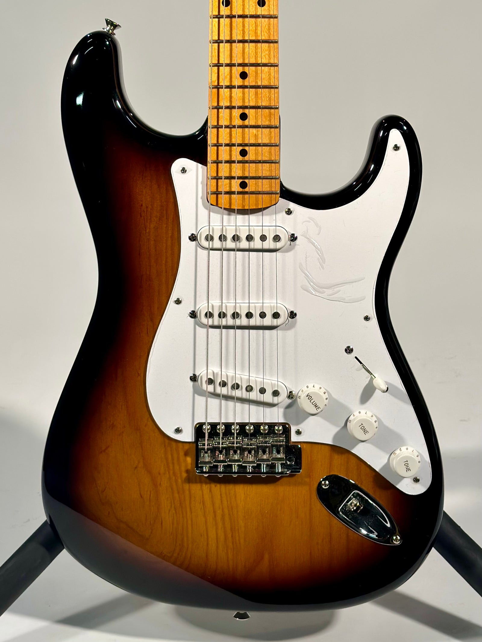 Fender 70th Anniversary American Vintage II 1954 Stratocaster, Maple Fingerboard, 2-Colour Sunburst (Consignment)