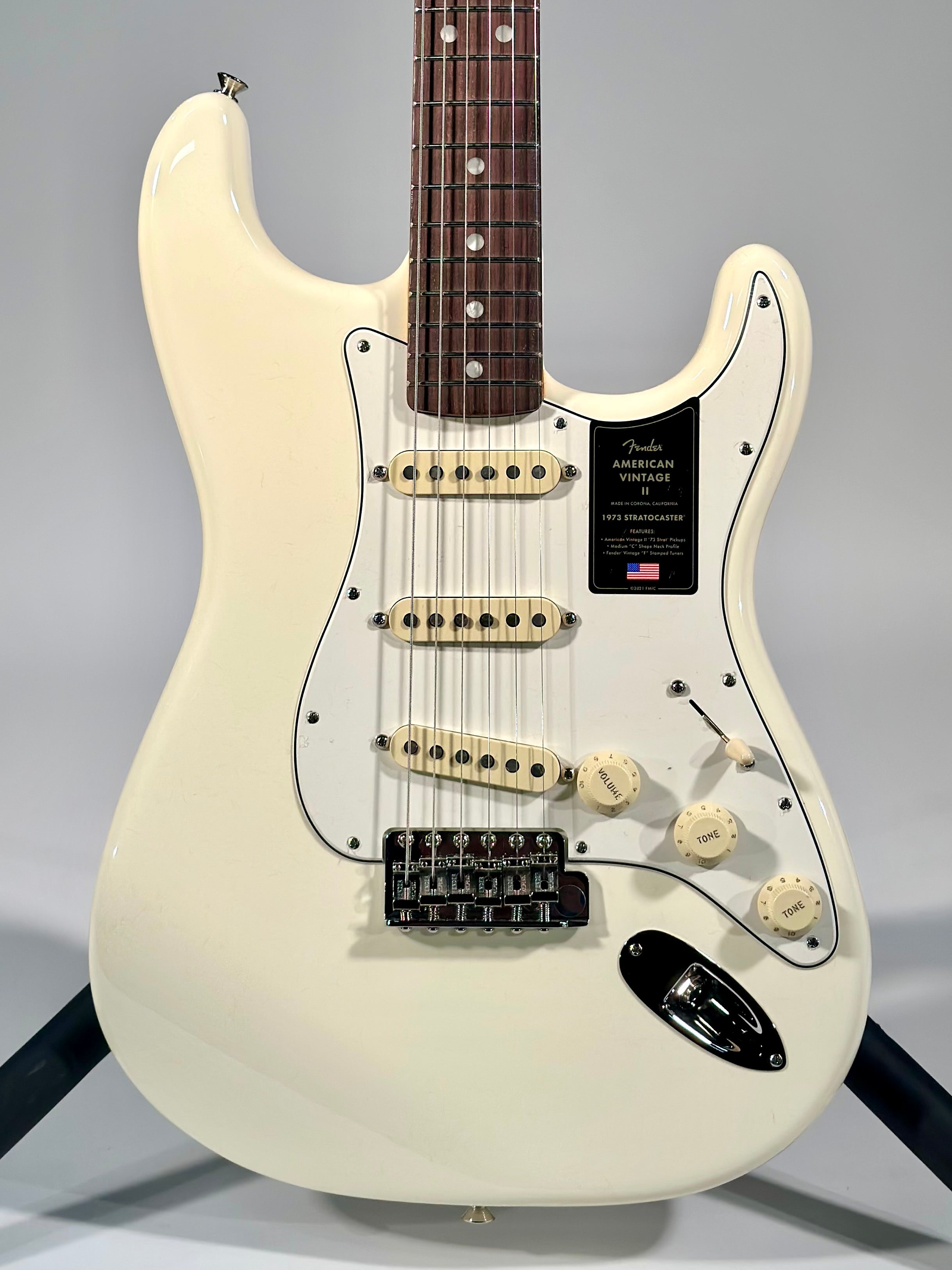 Fender American Vintage II 1973 Stratocaster, Olympic White