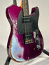 Fender Custom Shop 1951 Nocaster Super Heavy Relic, Plum Purple Metallic/Sonic Blue