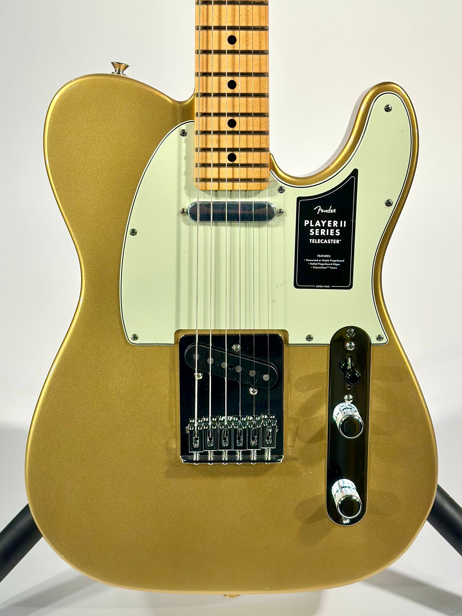 Fender 75th Anniversary Player II Telecaster, Aztec Gold