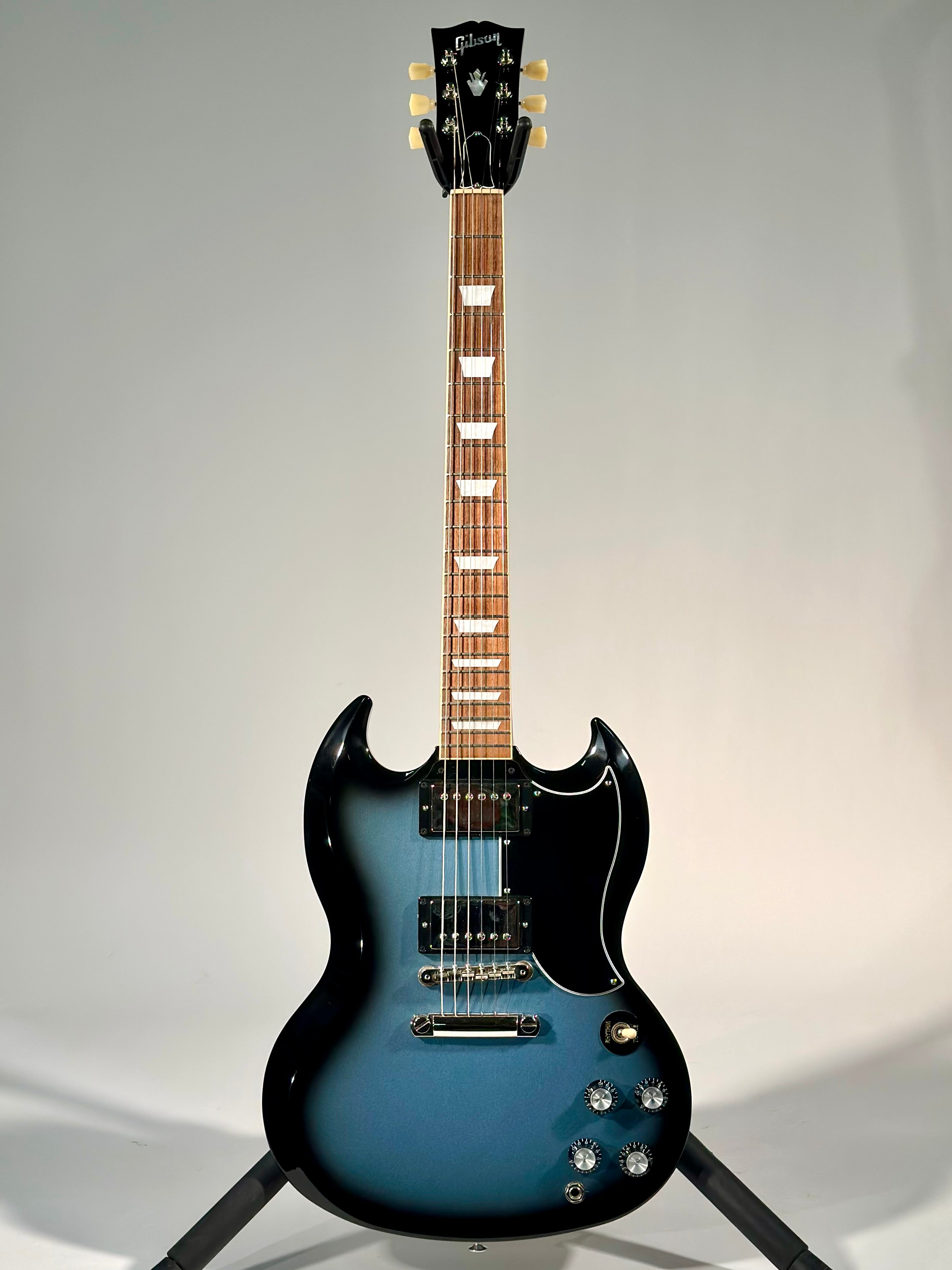 Gibson SG Standard '61 Stopbar, Pelham Blue Burst (Trade In)