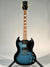 Gibson SG Standard '61 Stopbar, Pelham Blue Burst (Trade In)