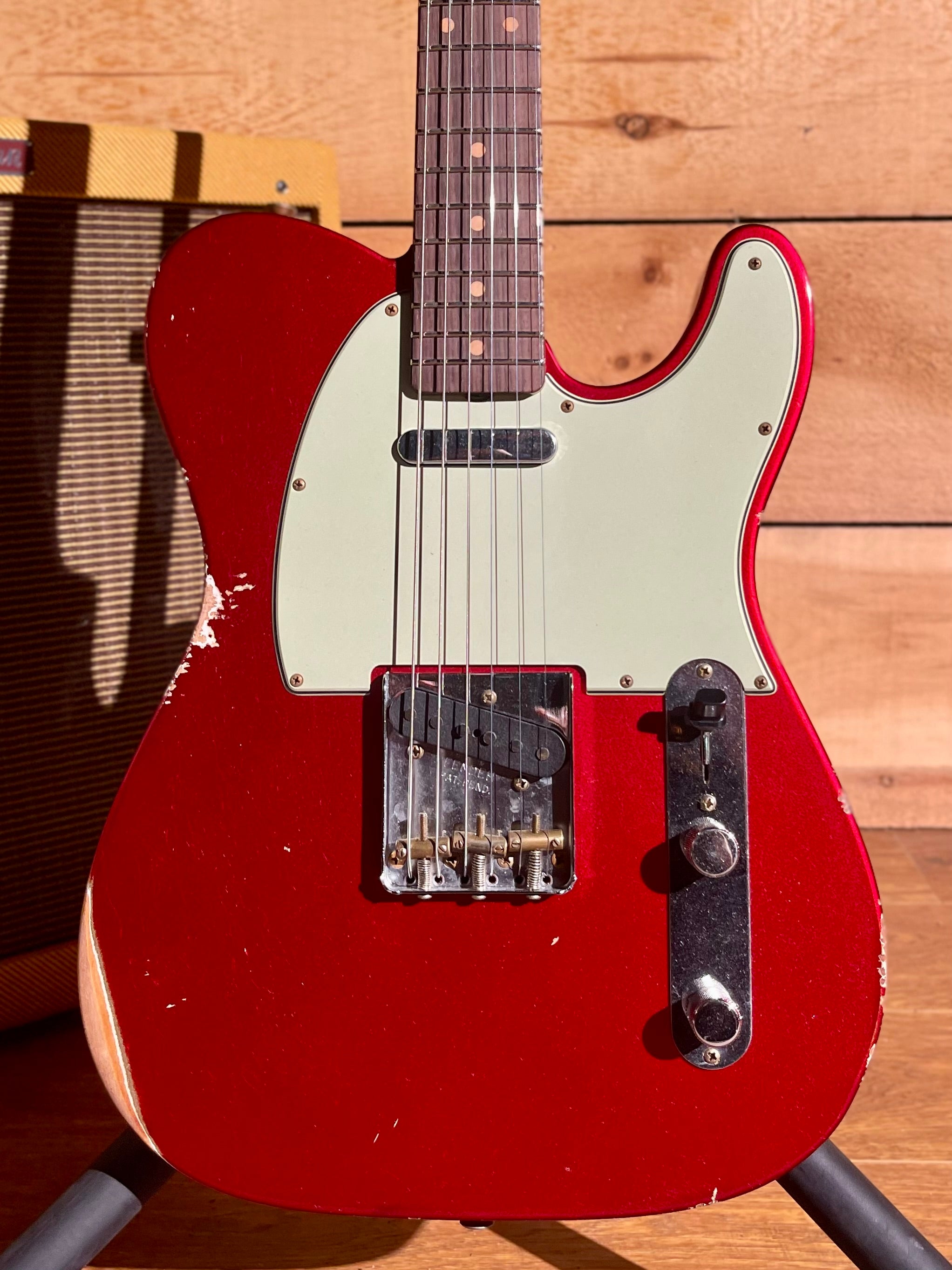 Fender Custom Shop Limited Edition 60's Telecaster Relic, Aged Candy Apple Red