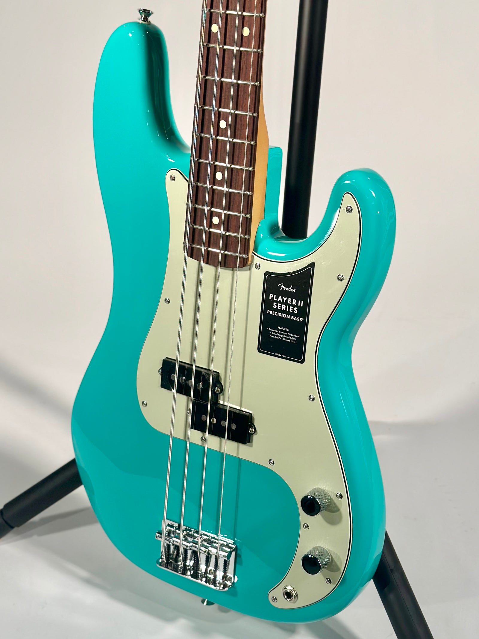 Fender 75th Anniversary Player II Precision Bass, Seafoam Green