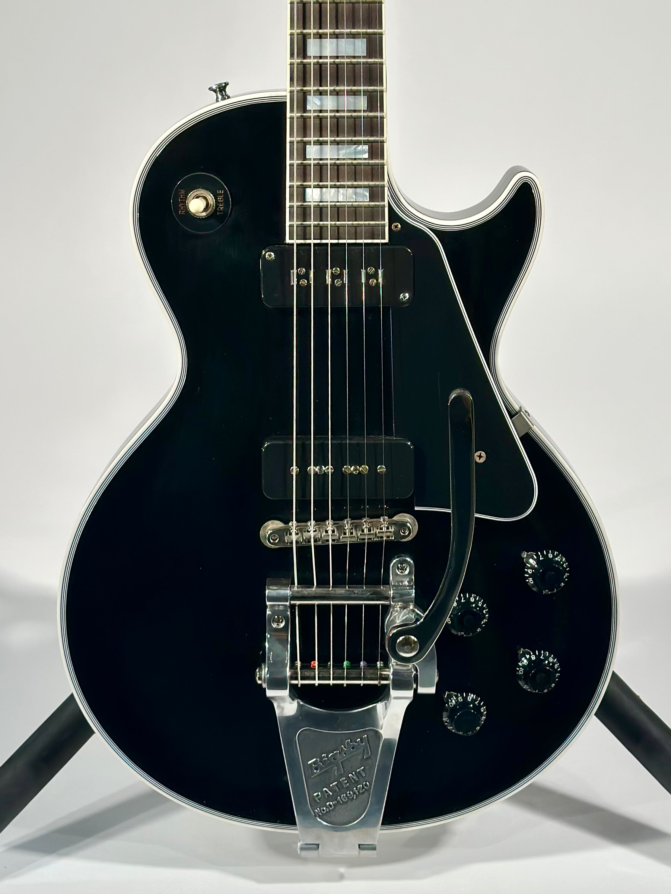 Gibson Murphy Lab 1954 Les Paul Custom VOS with Bigsby, Antique Hardware, Ebony