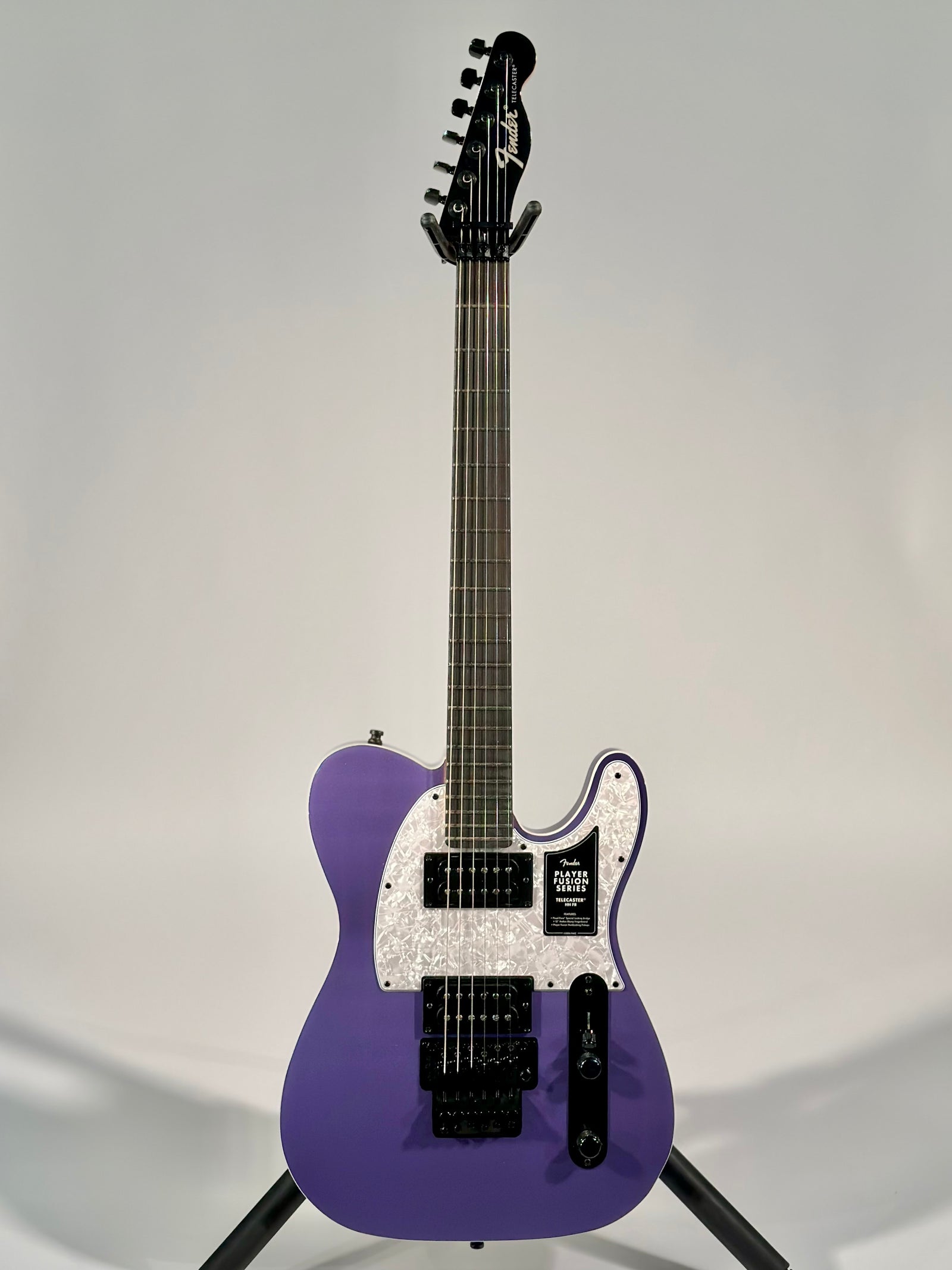 Fender Limited Edition Player Fusion Telecaster HH Floyd Rose, Aura Metallic