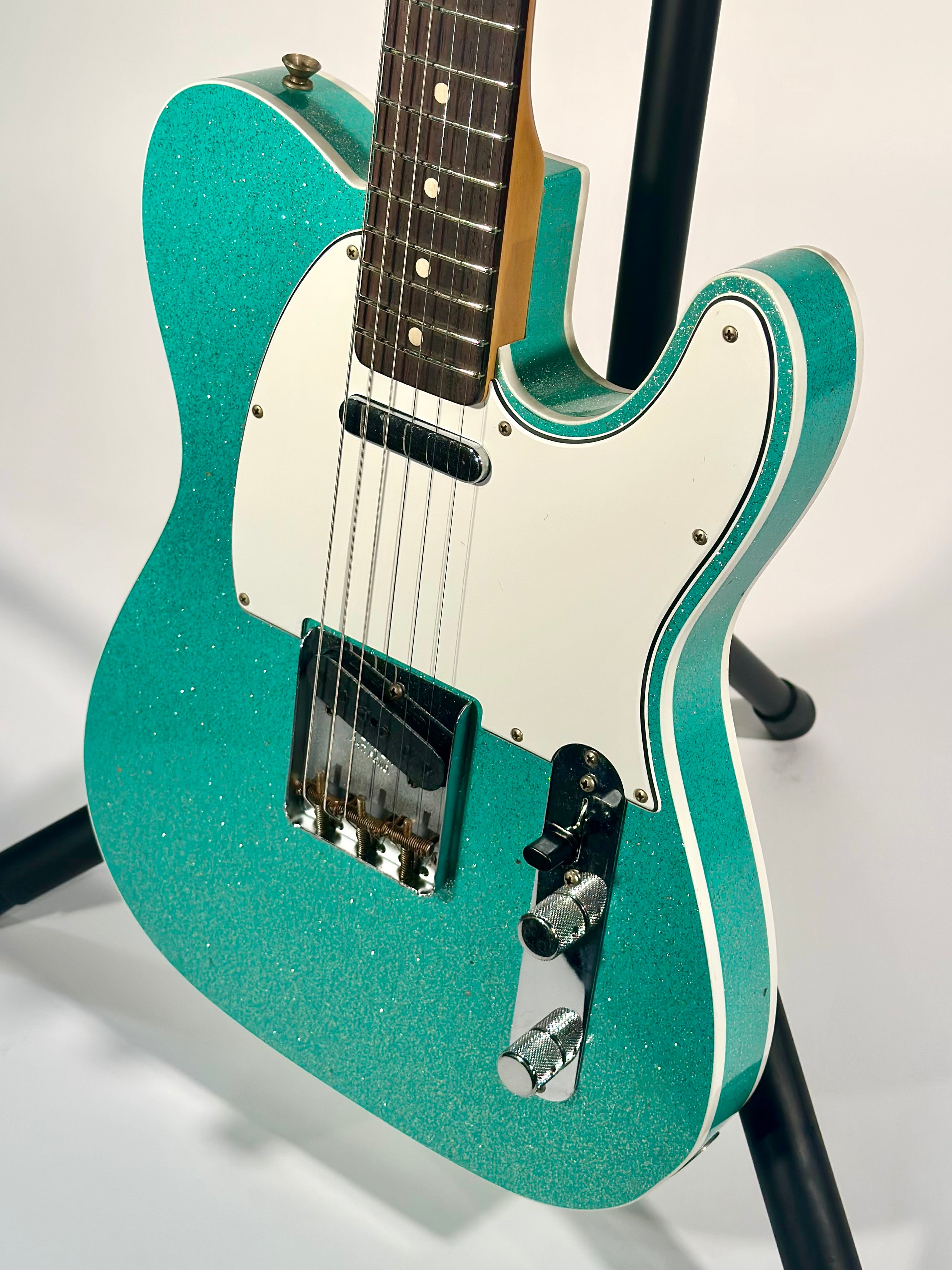 Fender Custom Shop 1960 Telecaster Journeyman, Sea Foam Sparkle