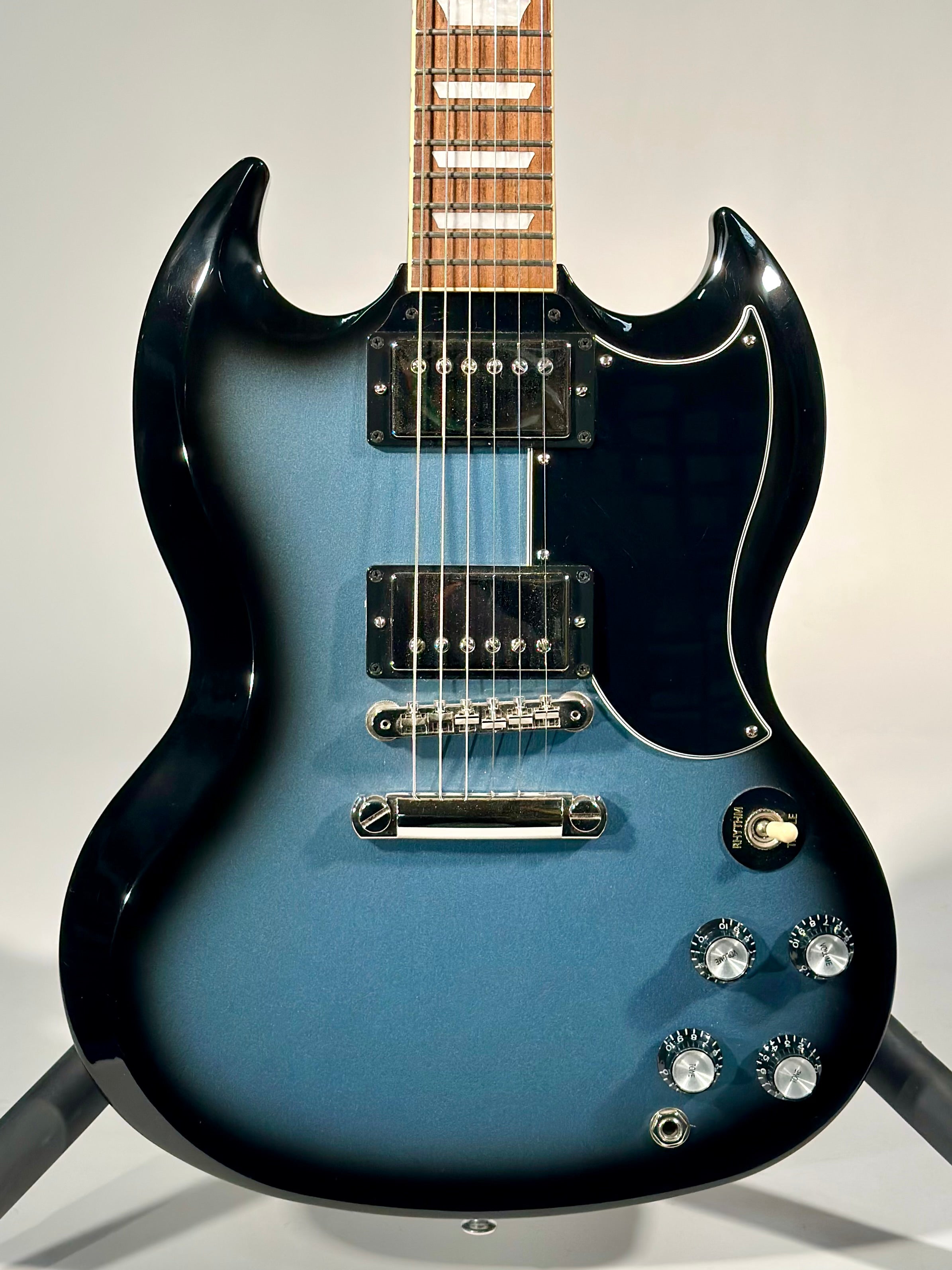Gibson SG Standard '61 Stopbar, Pelham Blue Burst (Trade In)