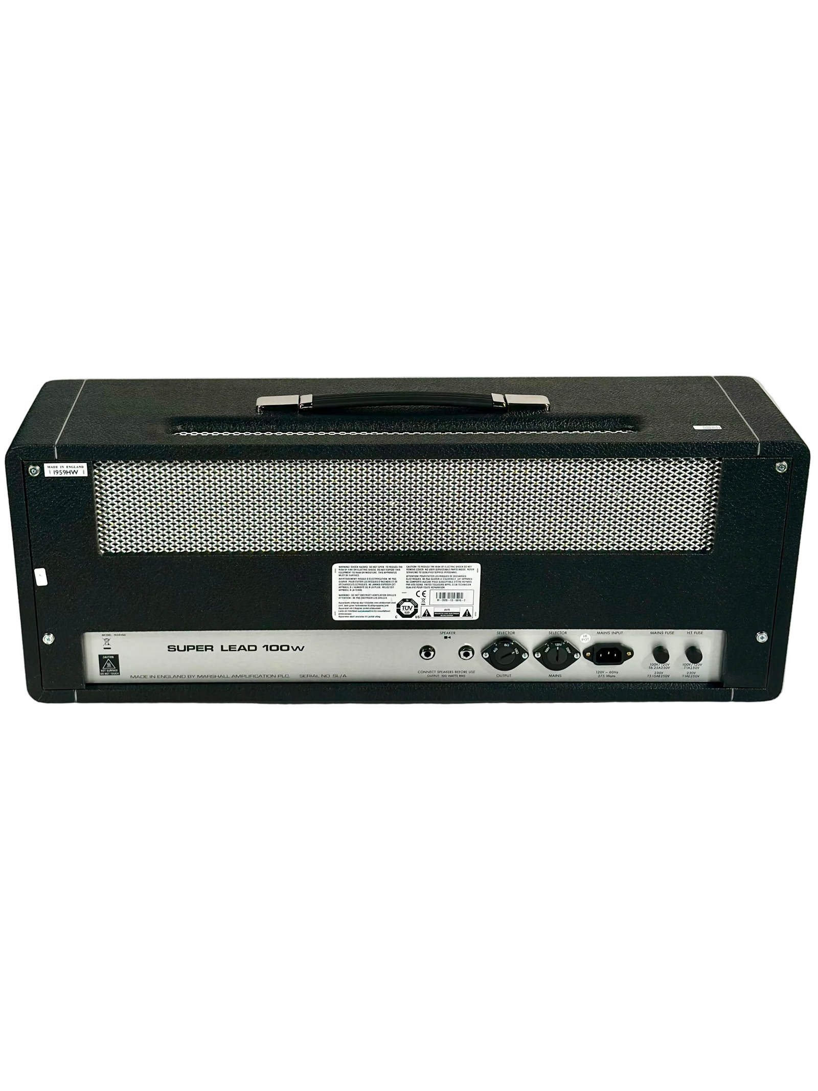 Marshall Limited Edition 60th Anniversary Jimi Hendrix 1959 Half Stack Bundle, with Fuzz Face Pedal
