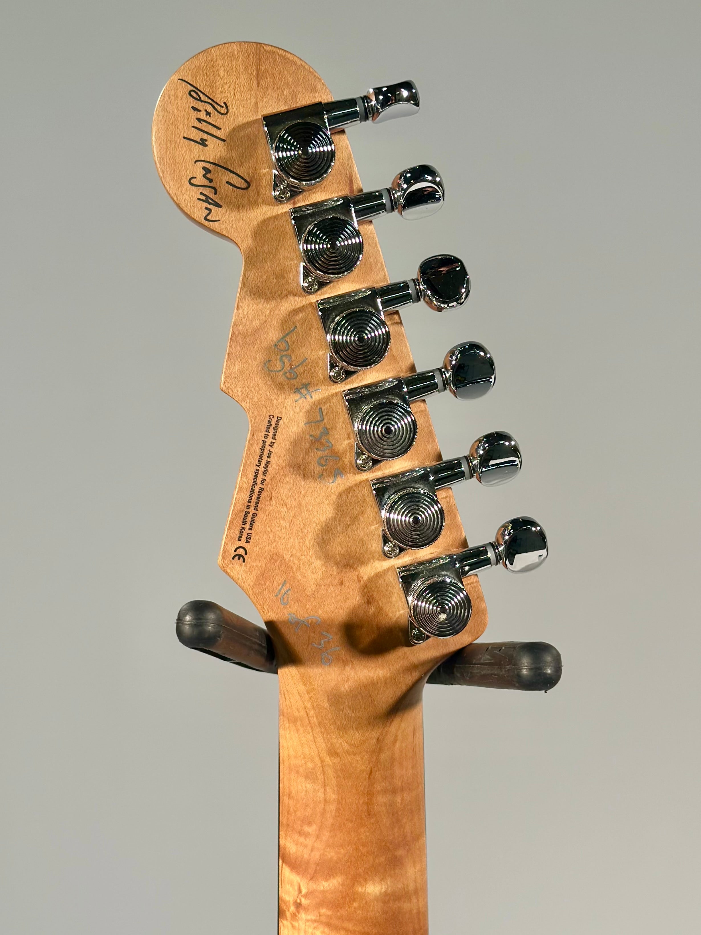 Reverend Billy Corgan Signature Z-One Infinite Sadness Edition, Black Sparkle