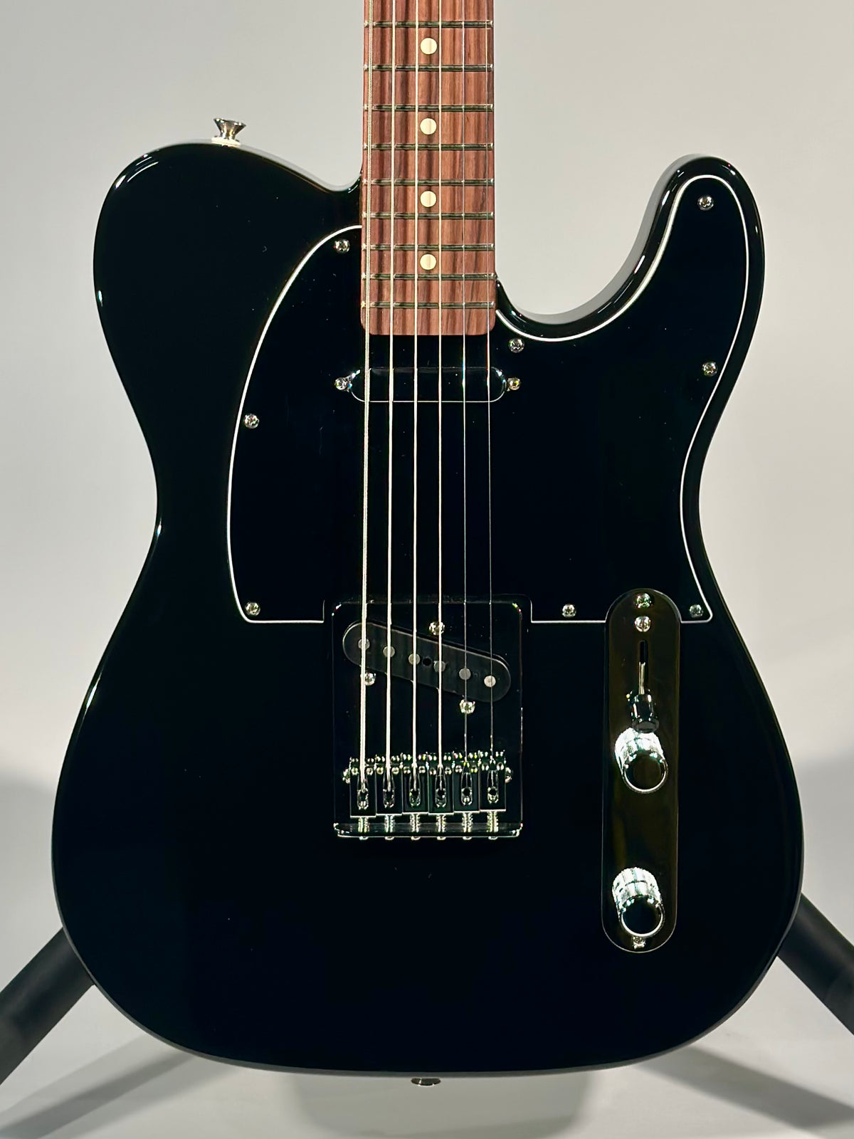 Fender 75th Anniversary Player II Baritone Telecaster, Black